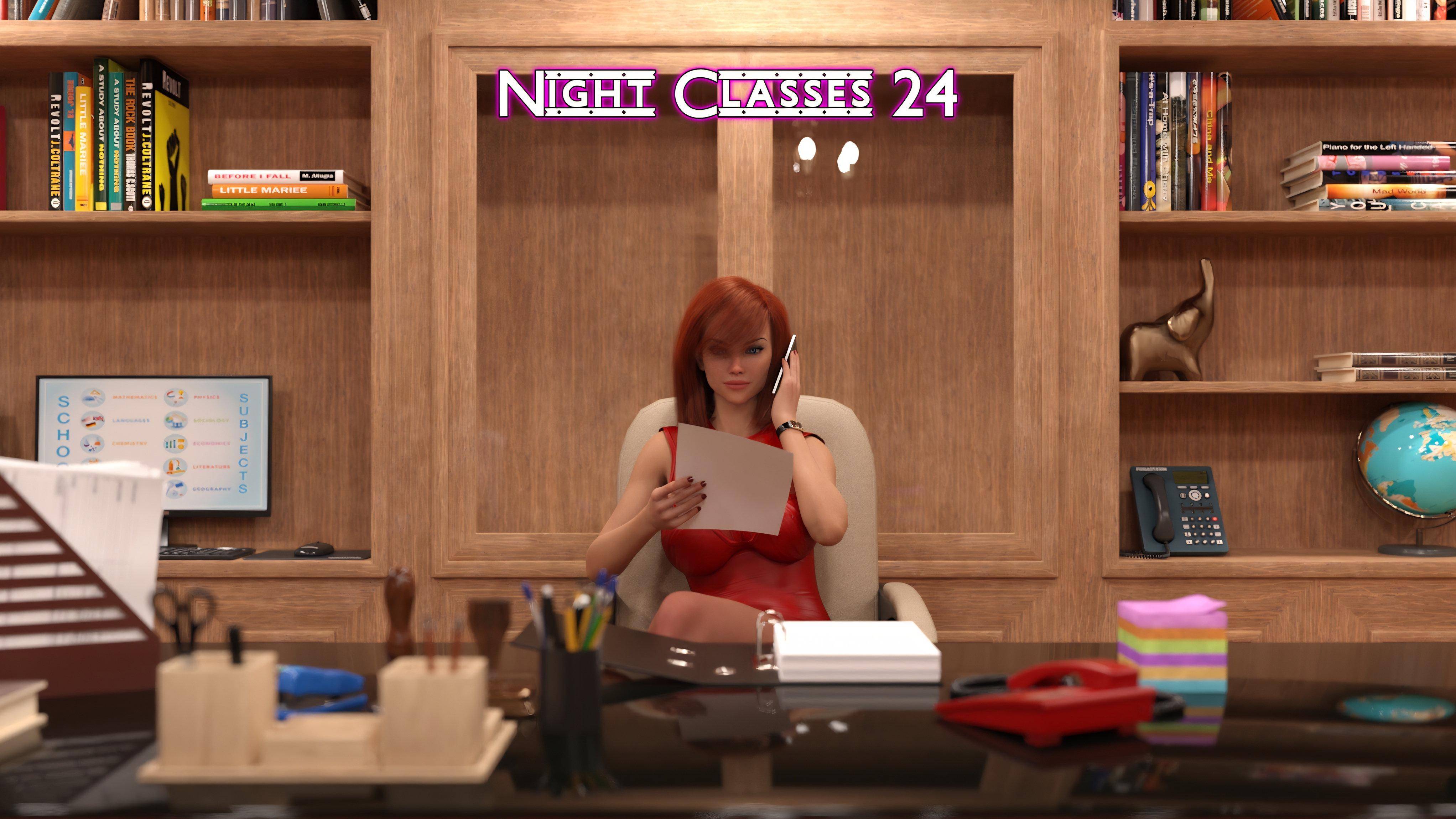 Night Classes [Pat] Night Classes 24 – page 8