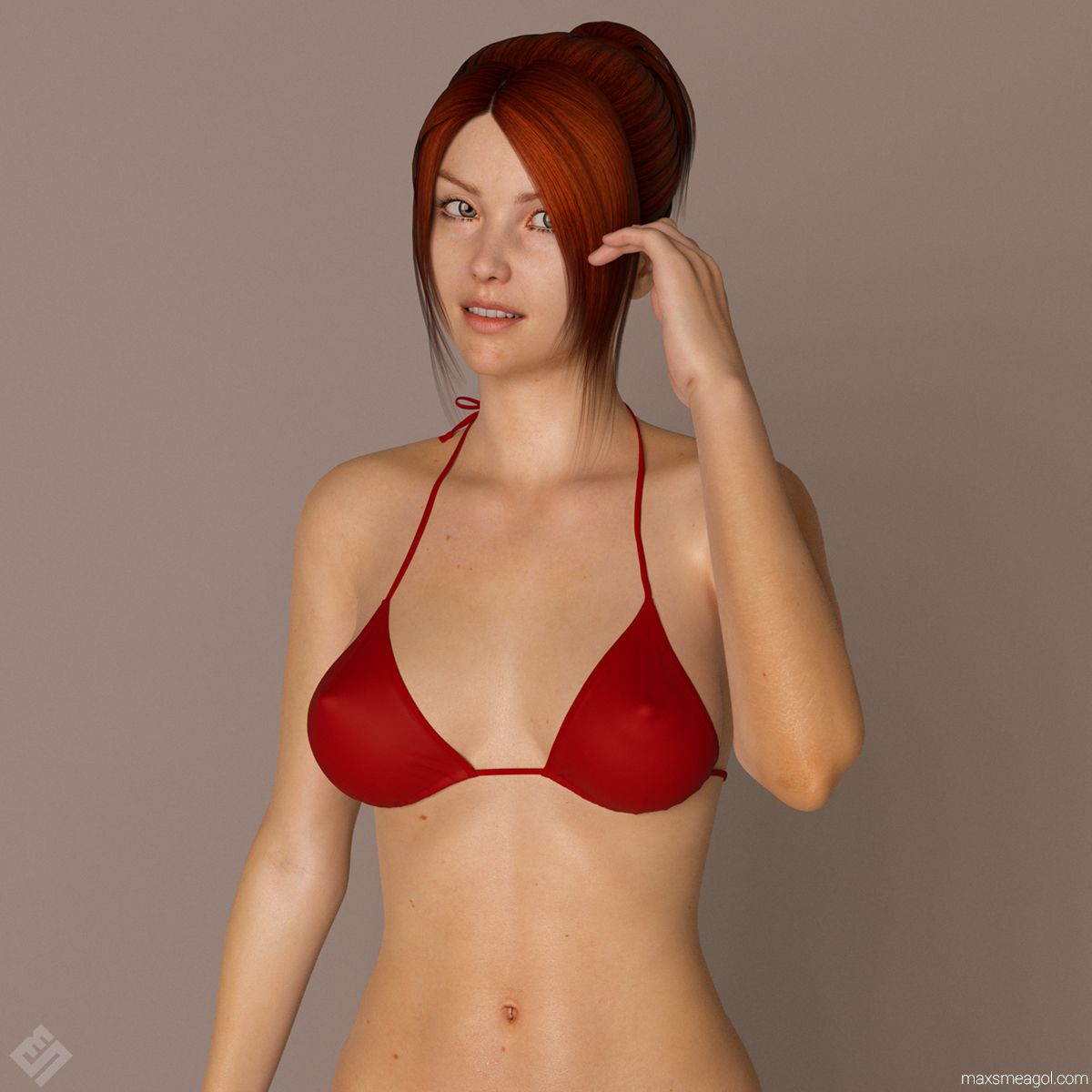 Artworks [MaxSmeagol] Red Bikini - [MaxSmeagol] – page 2