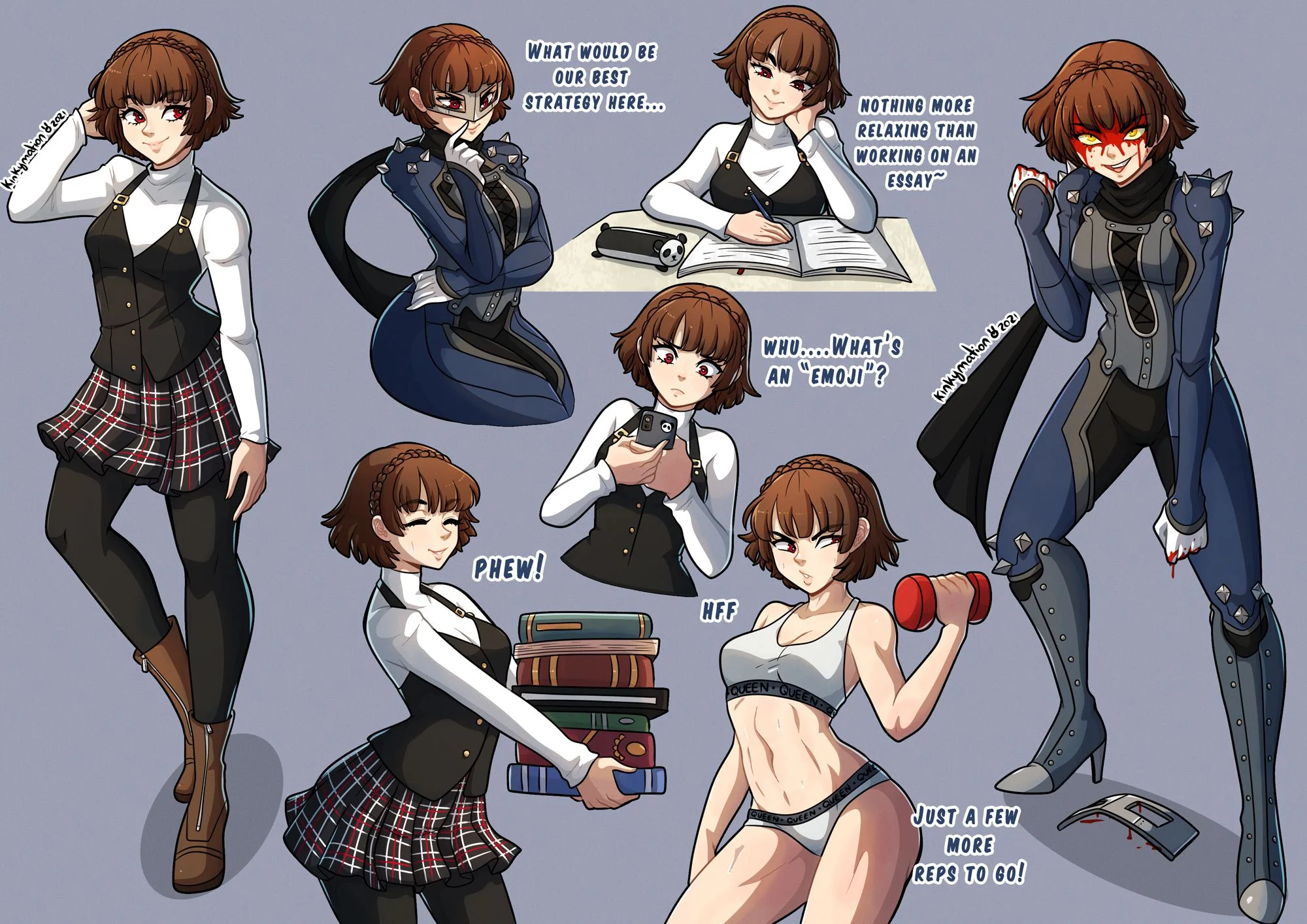 Artworks and Misc Image Sets [Kinkymation] Reference Sheets - [Kinkymation] – page 3