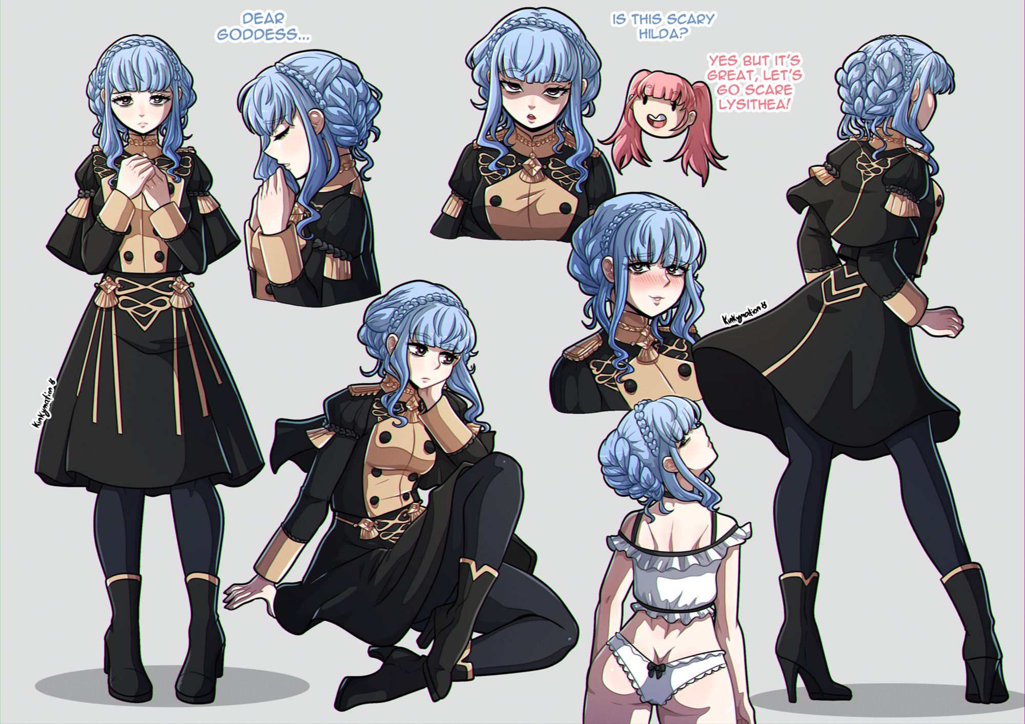 Artworks and Misc Image Sets [Kinkymation] Reference Sheets - [Kinkymation] – page 32