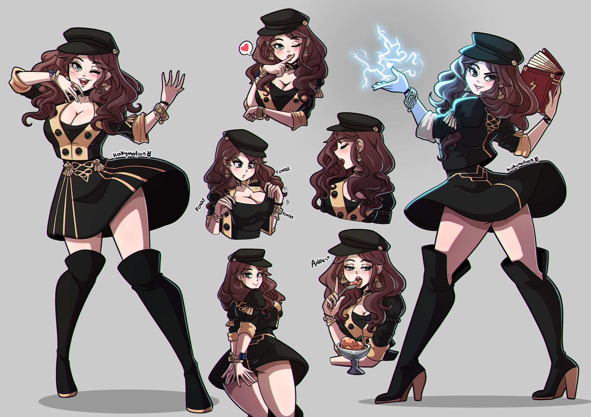 Artworks and Misc Image Sets [Kinkymation] Reference Sheets - [Kinkymation] – page 45
