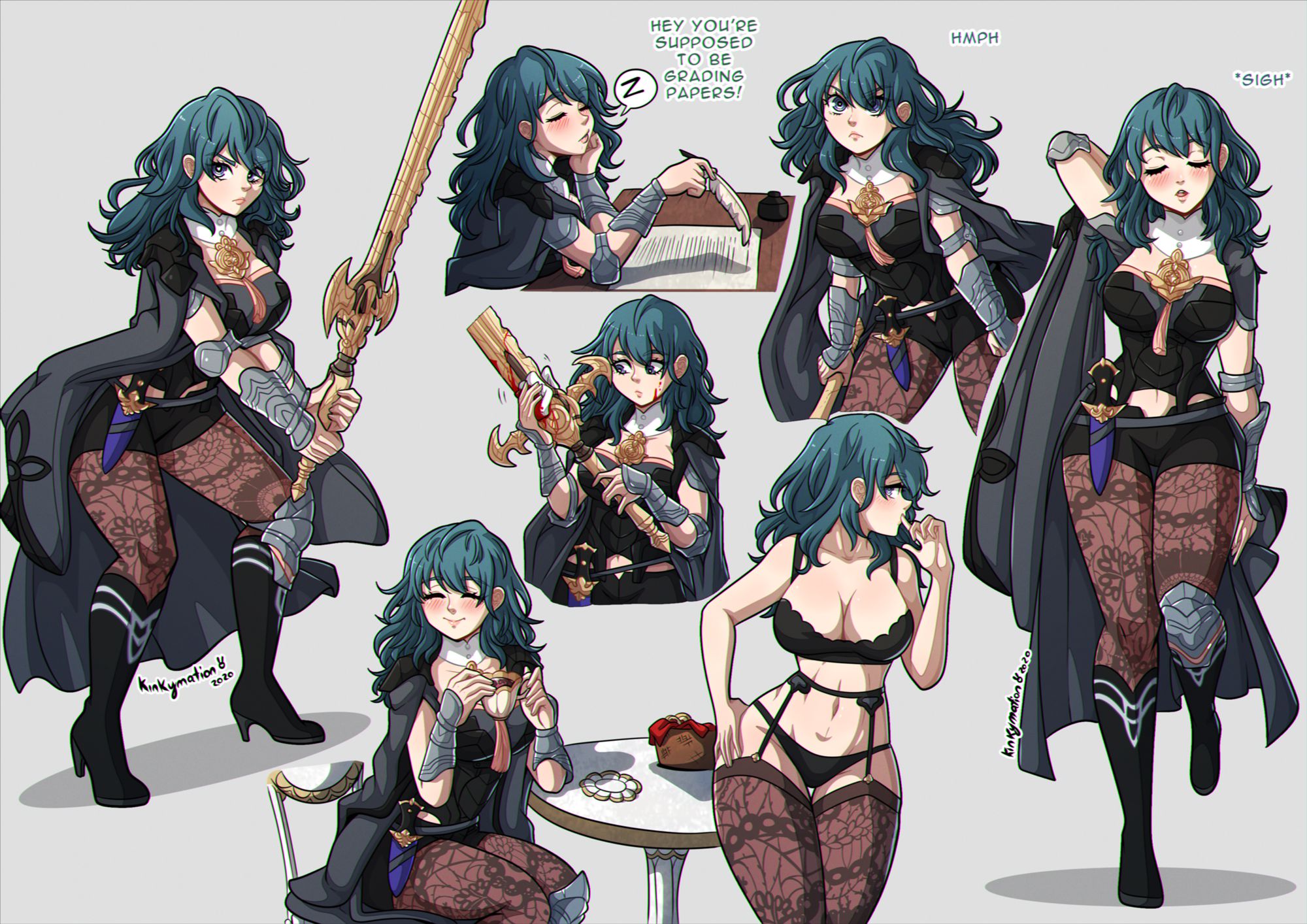 Artworks and Misc Image Sets [Kinkymation] Reference Sheets - [Kinkymation] – page 8