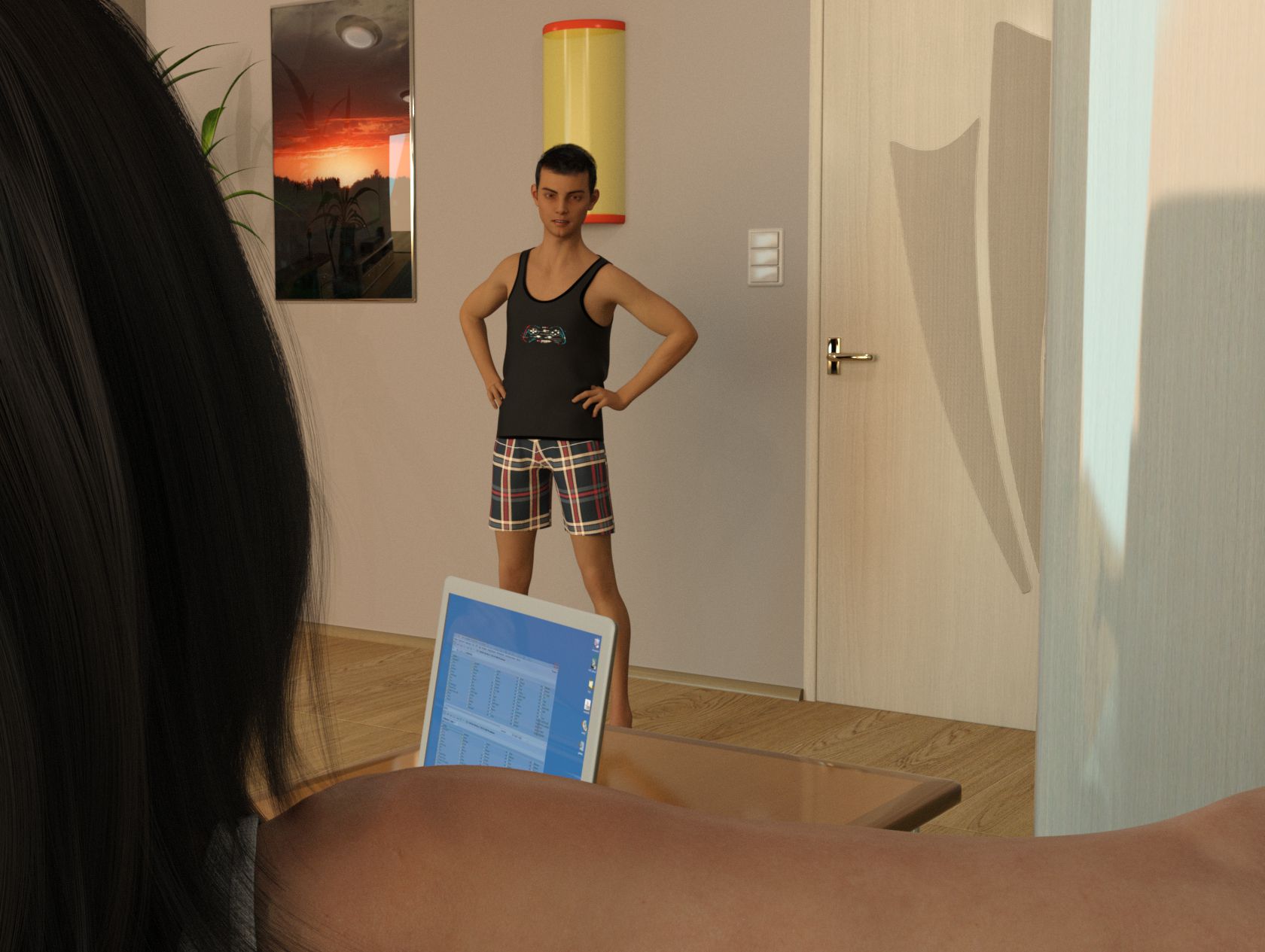 How To Become A Pornstar [Nethoc] 0.1 . Daz3D Story Thread Images - [Nethoc] – page 54