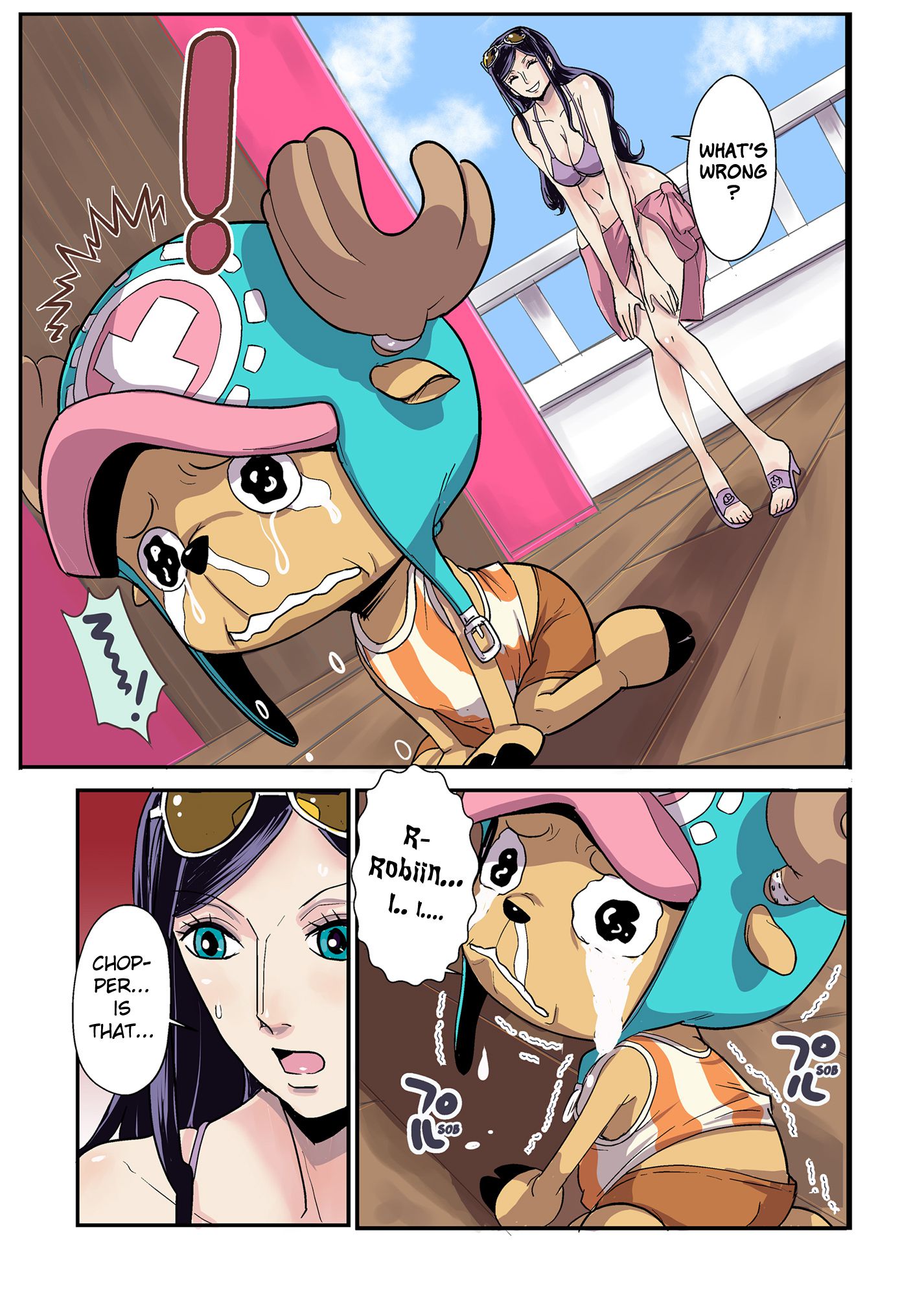 Chop Stick (One Piece) [Kakutou Oukoku] 1 . Chop Stick - Chapter 1 (One Piece) [Kakutou Oukoku] – page 7