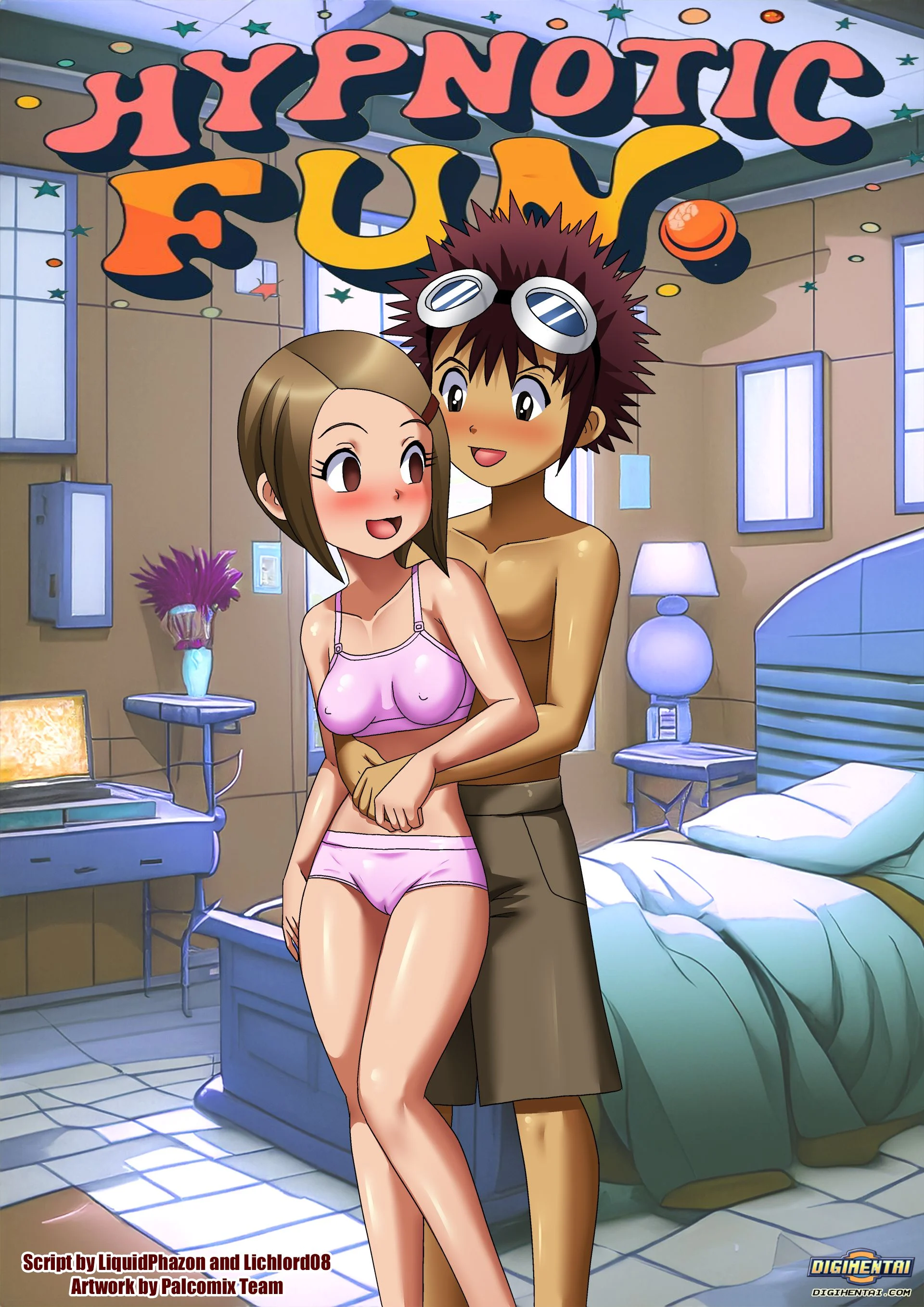 Hypnotic Fun (Digimon) [Palcomix] 1 . Hypnotic Fun - Chapter 1 (Digimon) [Palcomix] – page 1