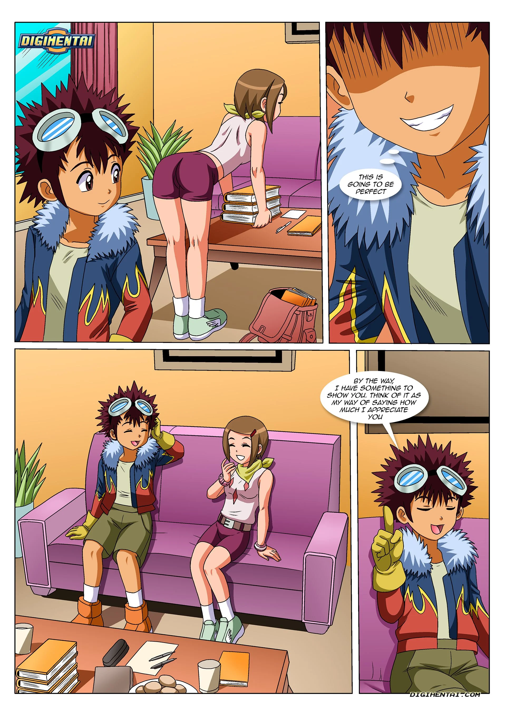 Hypnotic Fun (Digimon) [Palcomix] 1 . Hypnotic Fun - Chapter 1 (Digimon) [Palcomix] – page 3