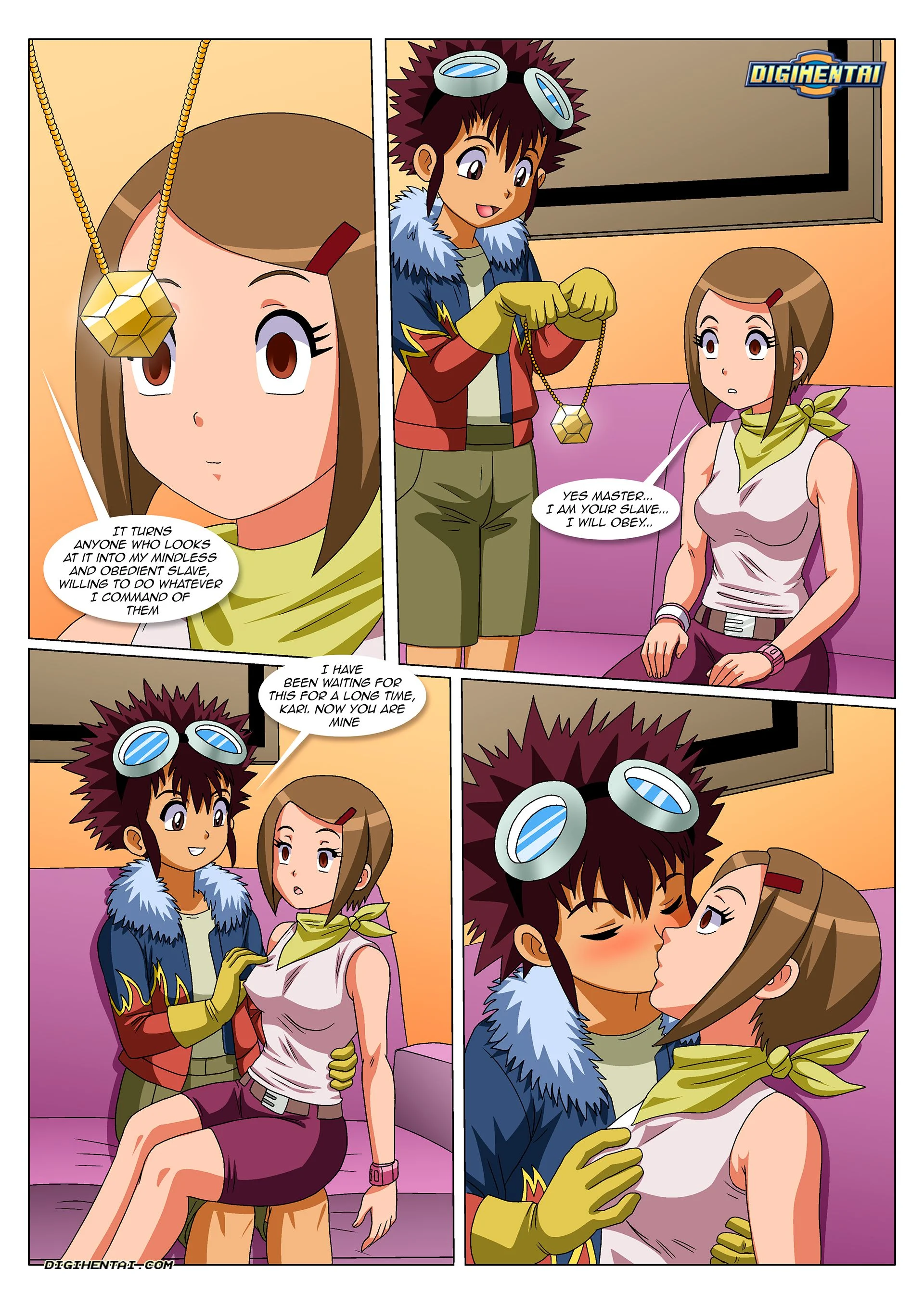 Hypnotic Fun (Digimon) [Palcomix] 1 . Hypnotic Fun - Chapter 1 (Digimon) [Palcomix] – page 5