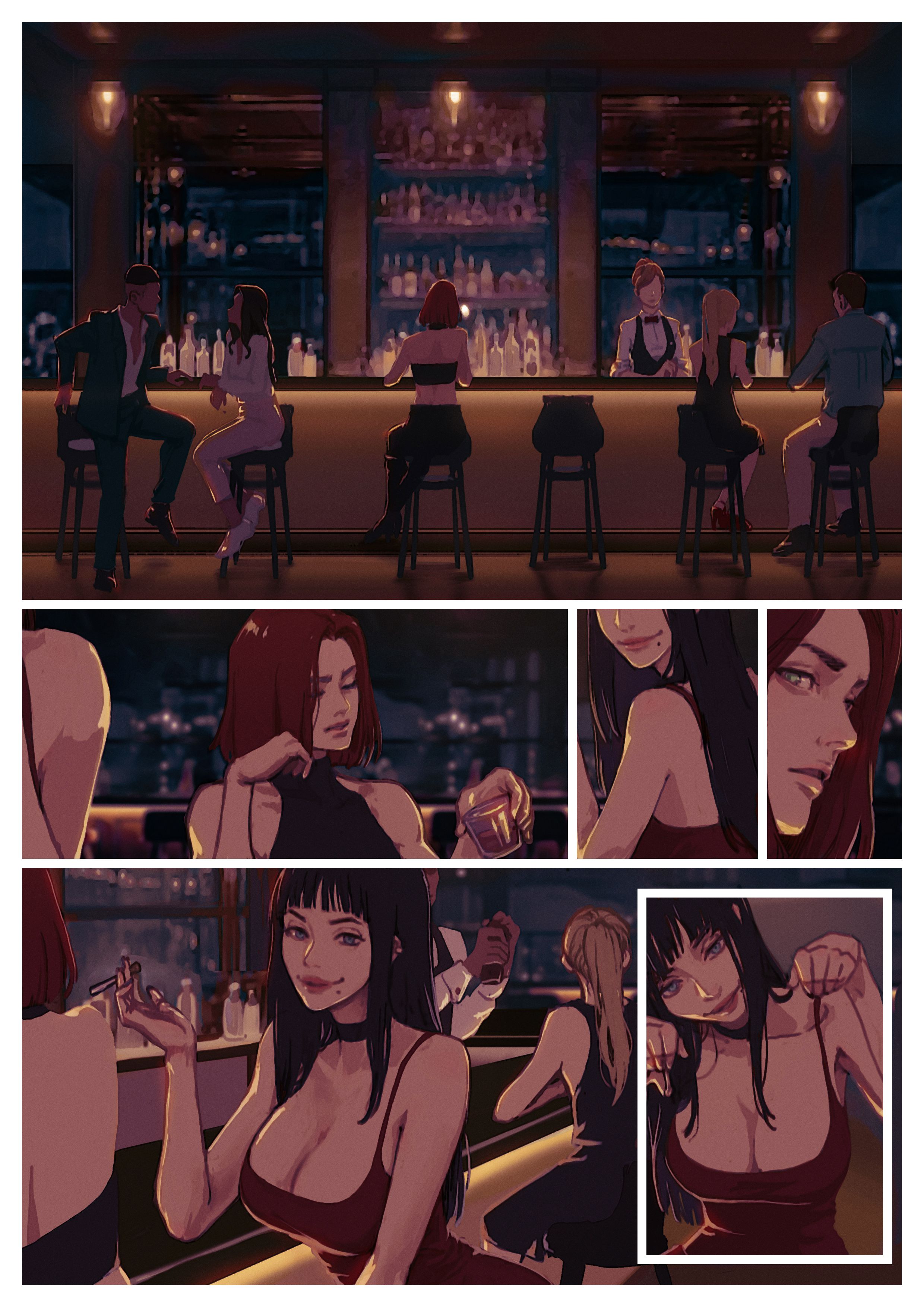 Widowest Dreams! (Black Widow) [TSFSingularity , CunCyun] 1 . Widowest Dreams! - Chapter 1 (Black Widow) [TSFSingularity , CunCyun] – page 7