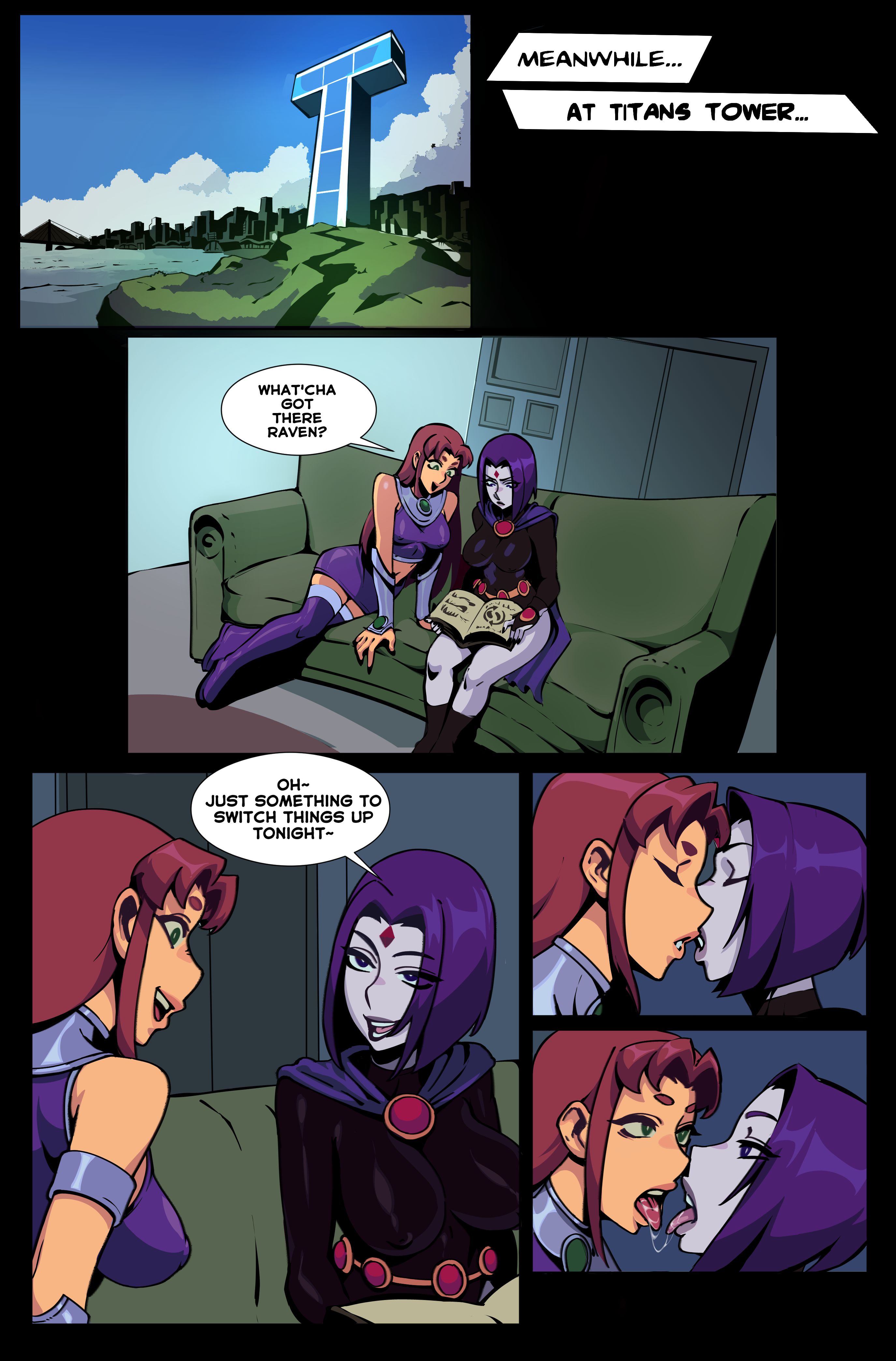 Michief at Titans Tower (Teen Titans) [TSFSingularity] 1 . Michief at Titans Tower - Chapter 1 (Teen Titans) [TSFSingularity] – page 2