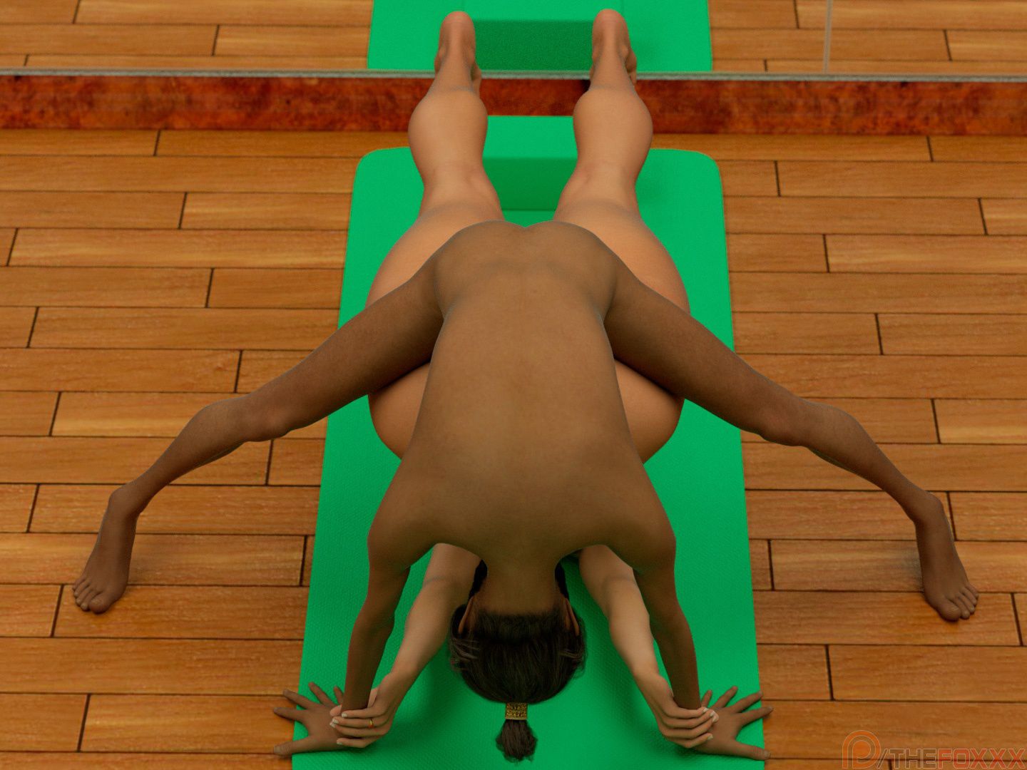 Extra Renderings [The FOXXX] NAKED YOGA LESSONS II – page 32