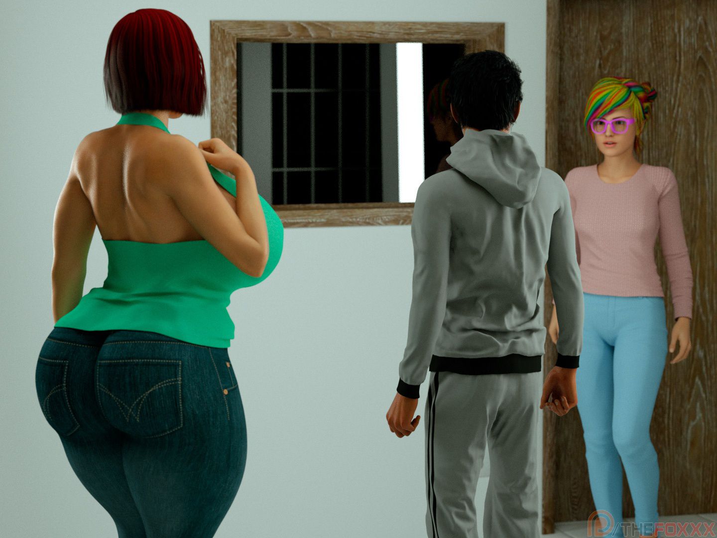 Extra Renderings [The FOXXX] UNEXPECTED JOB OPPORTUNITY I – page 11