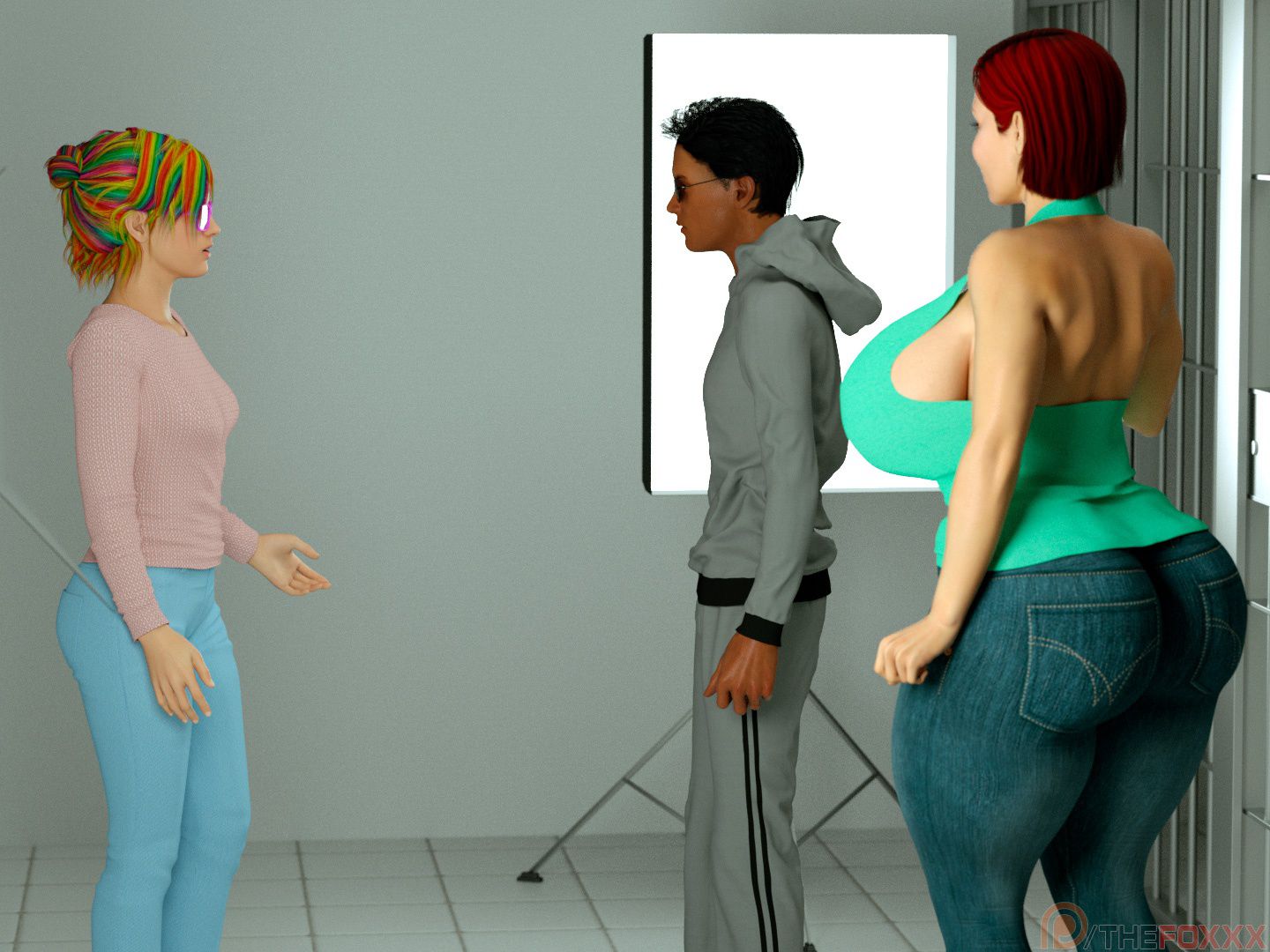Extra Renderings [The FOXXX] UNEXPECTED JOB OPPORTUNITY I – page 12