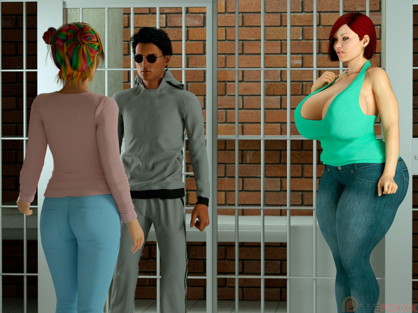 Extra Renderings [The FOXXX] UNEXPECTED JOB OPPORTUNITY I – page 13