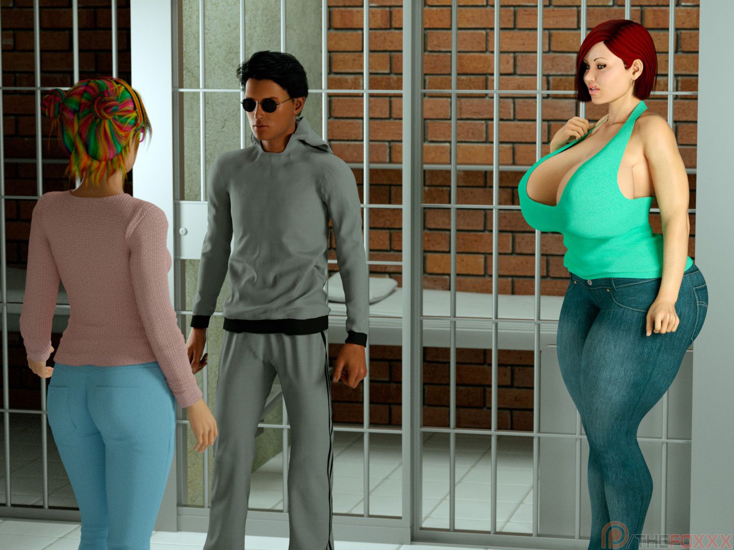 Extra Renderings [The FOXXX] UNEXPECTED JOB OPPORTUNITY I – page 16