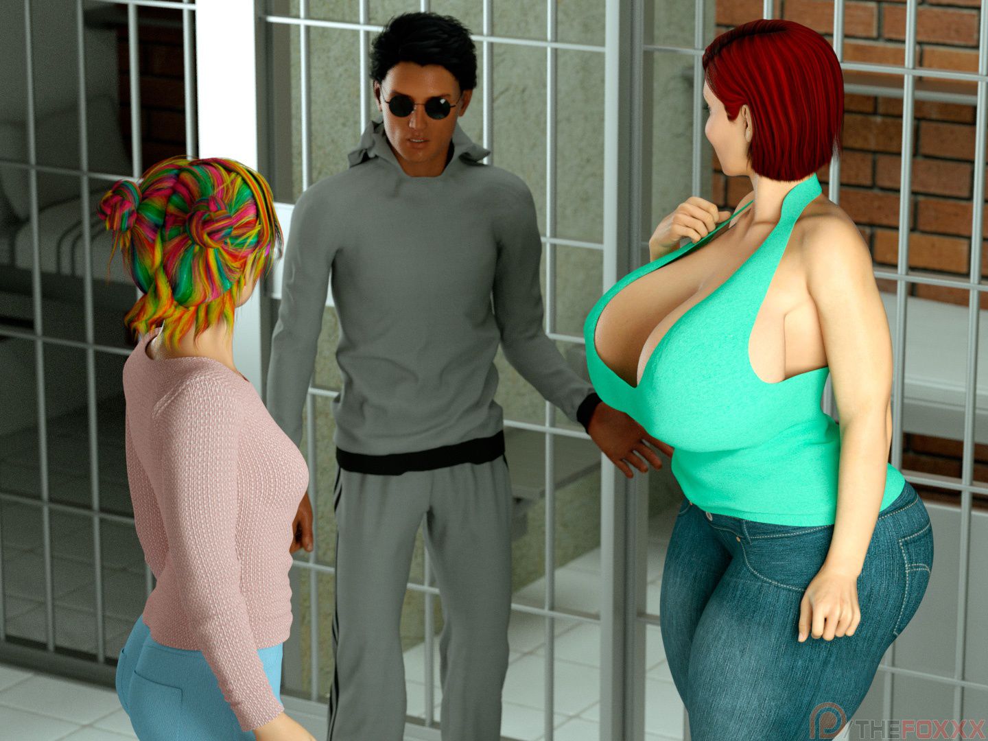 Extra Renderings [The FOXXX] UNEXPECTED JOB OPPORTUNITY I – page 28