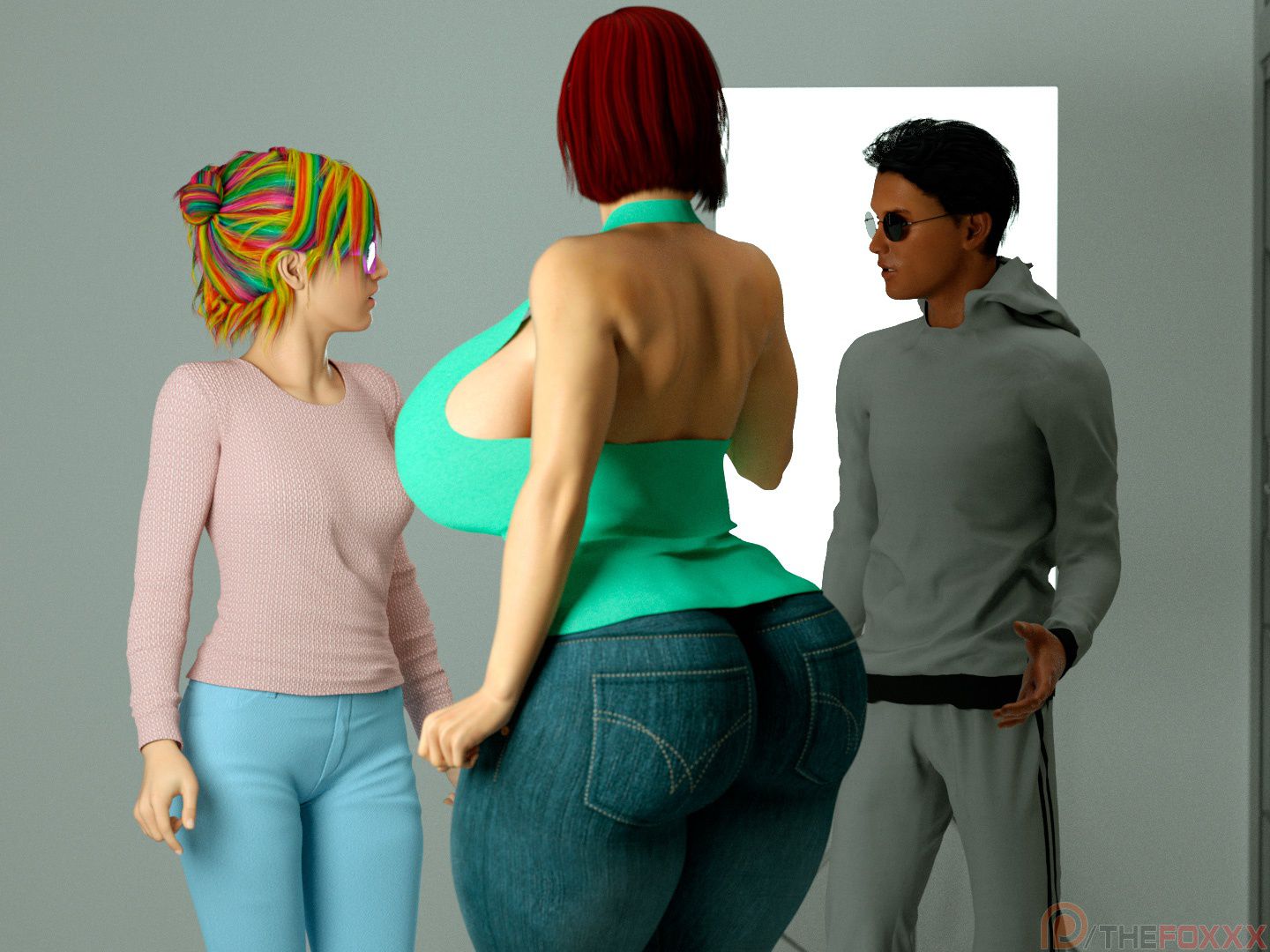 Extra Renderings [The FOXXX] UNEXPECTED JOB OPPORTUNITY I – page 31