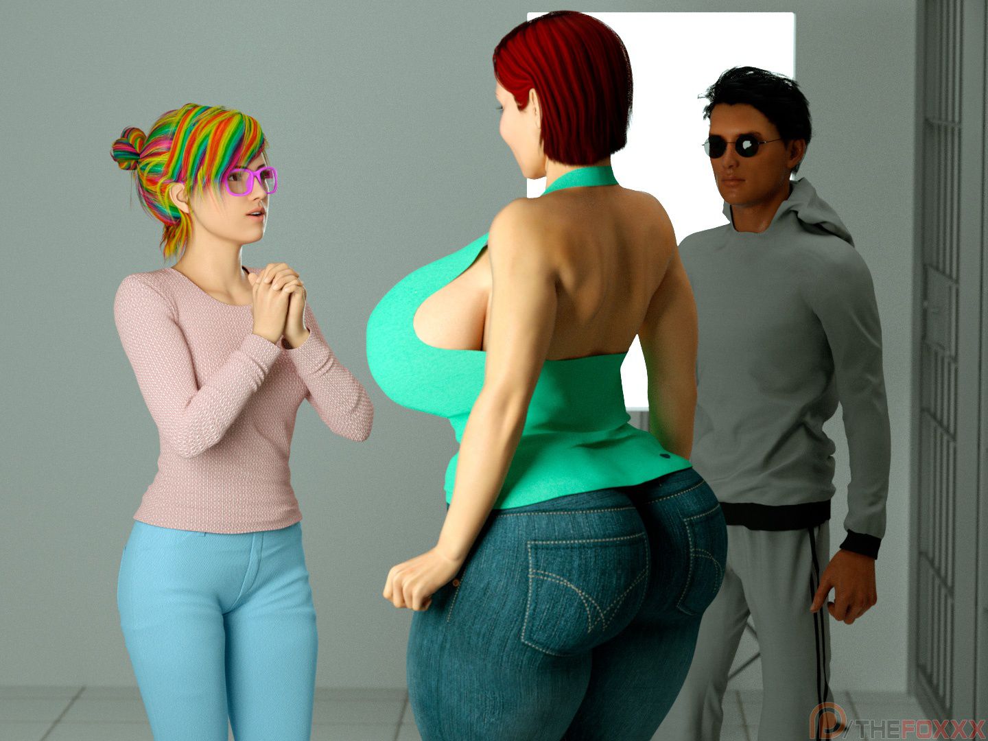 Extra Renderings [The FOXXX] UNEXPECTED JOB OPPORTUNITY I – page 33