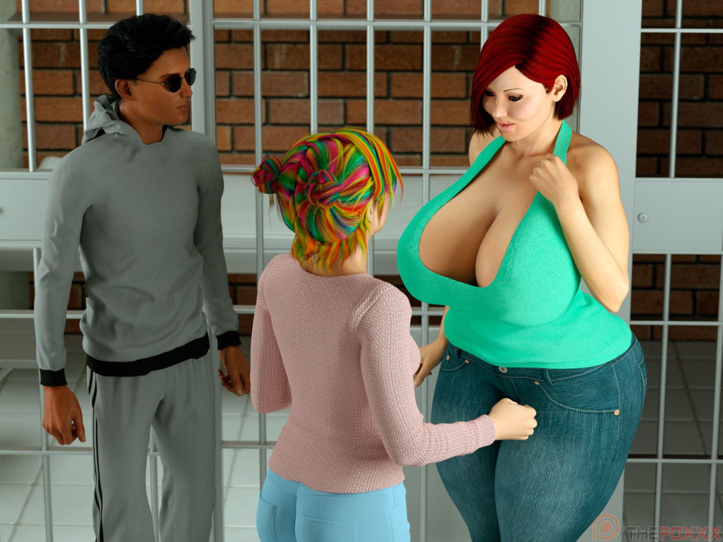 Extra Renderings [The FOXXX] UNEXPECTED JOB OPPORTUNITY I – page 38