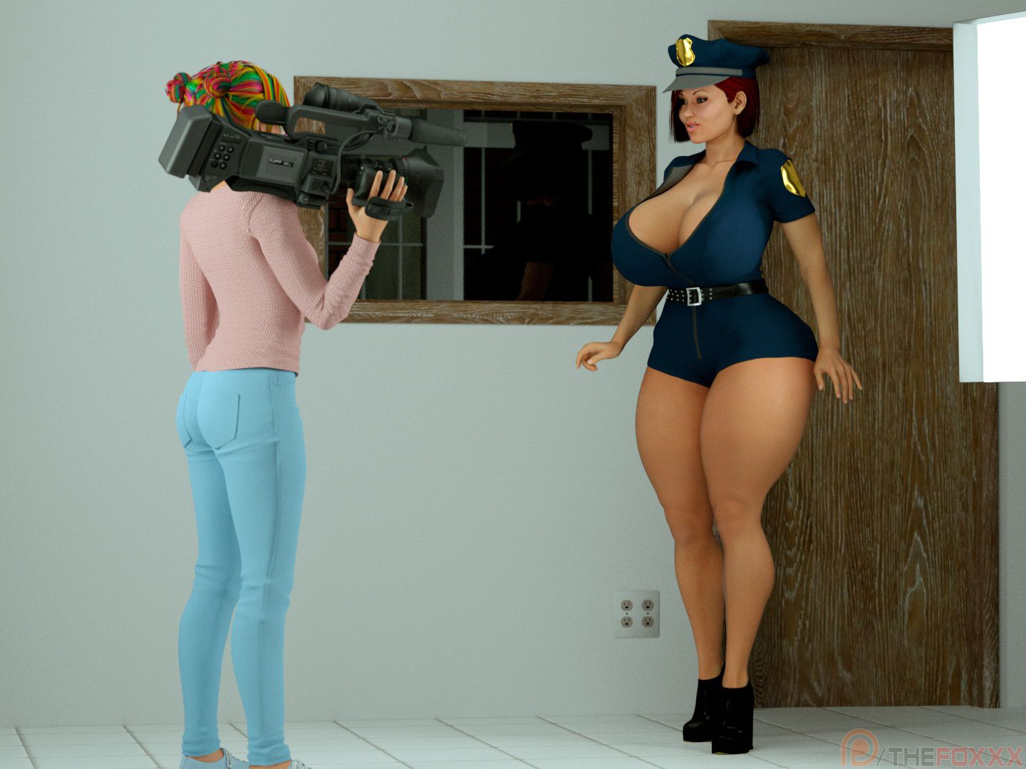 Extra Renderings [The FOXXX] UNEXPECTED JOB OPPORTUNITY I – page 39