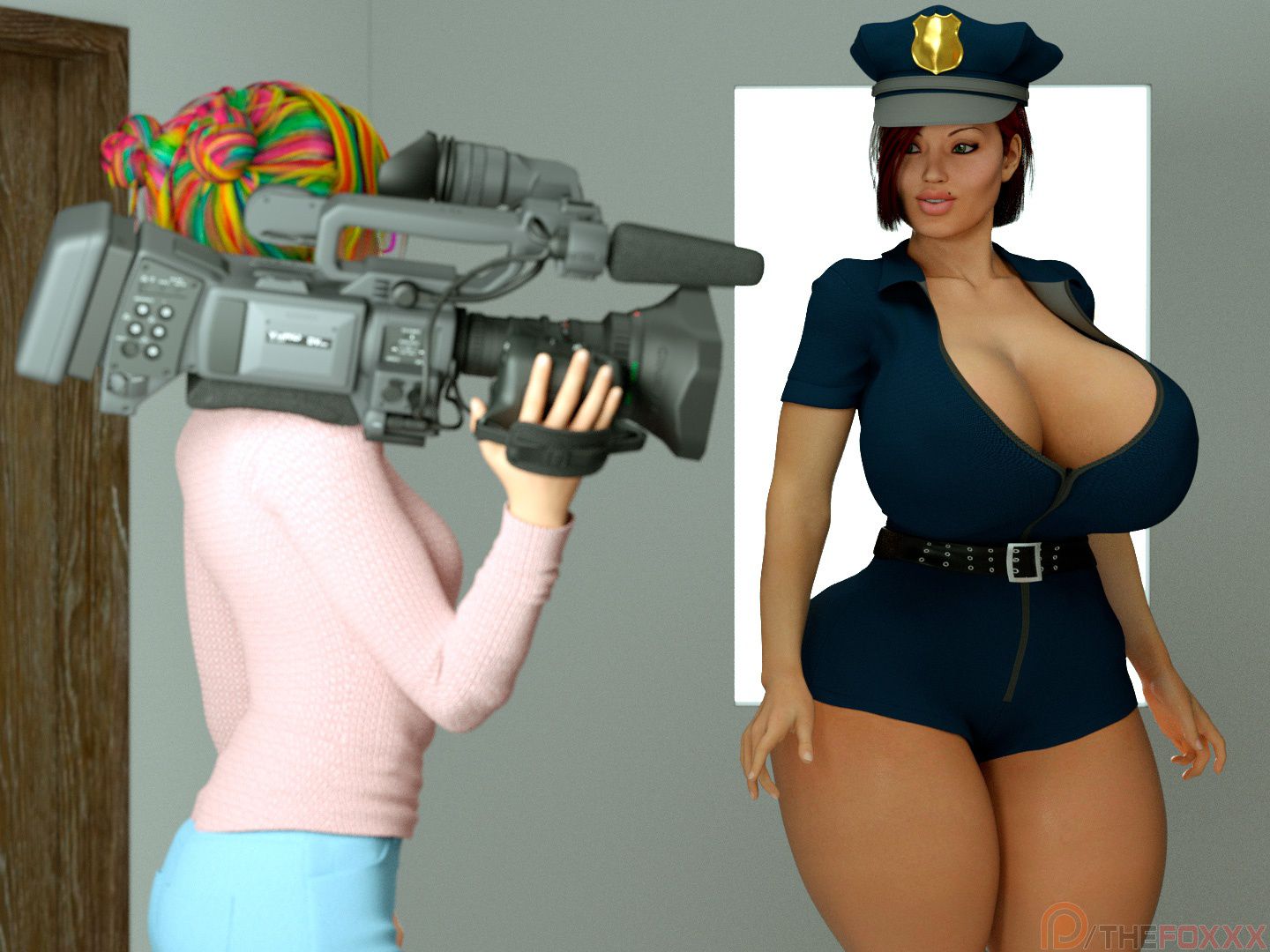 Extra Renderings [The FOXXX] UNEXPECTED JOB OPPORTUNITY I – page 47