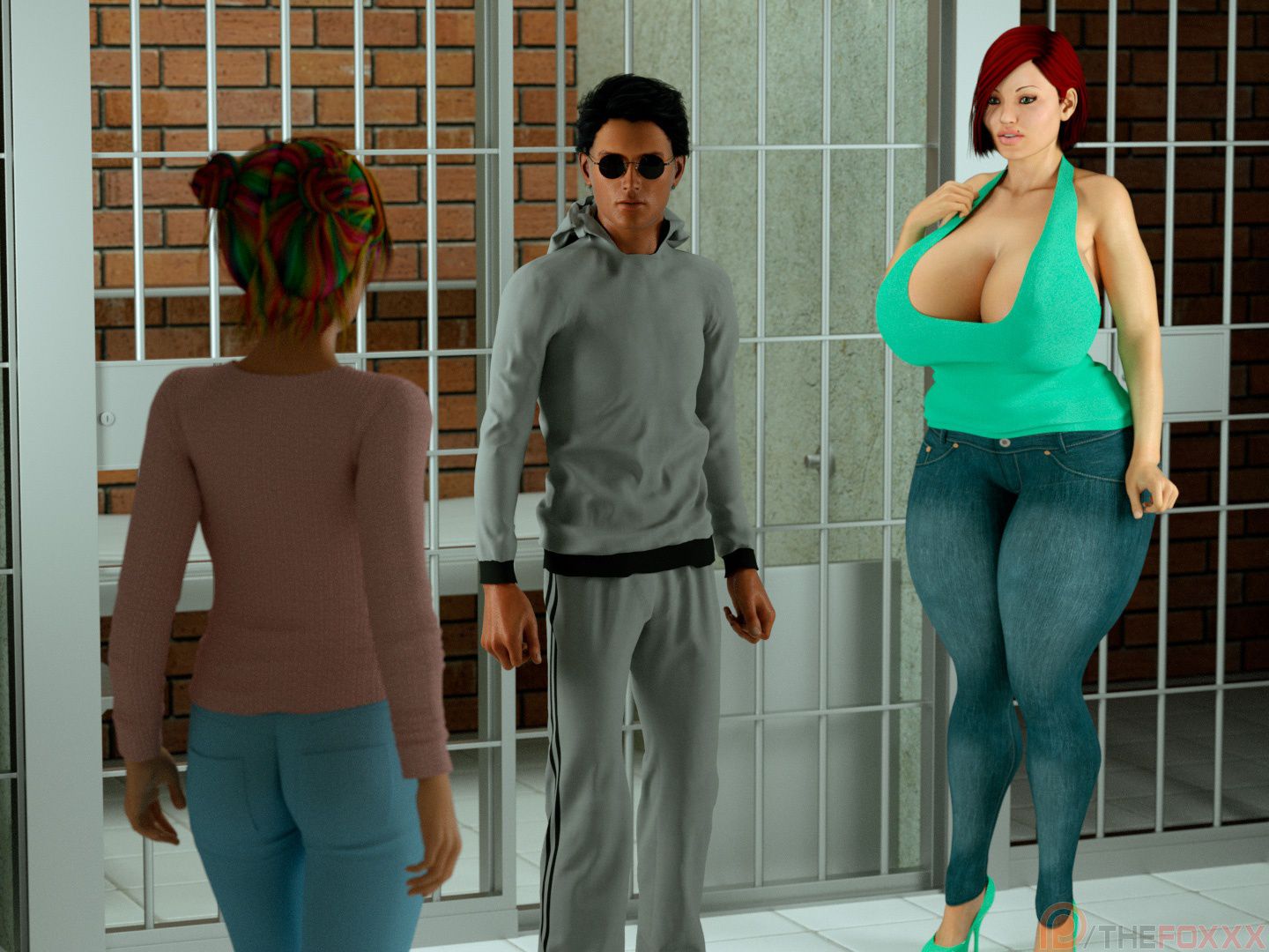 Extra Renderings [The FOXXX] UNEXPECTED JOB OPPORTUNITY I – page 9