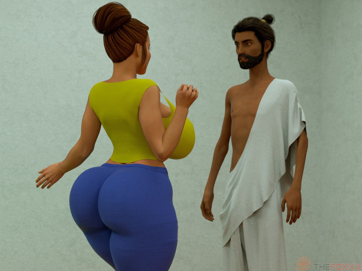 Extra Renderings [The FOXXX] NAKED YOGA LESSONS I – page 22