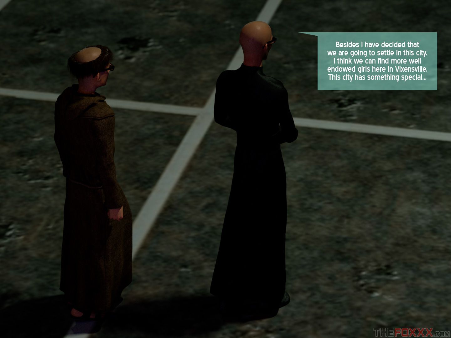 Vixensville Canon Story [The FOXXX] Episode 41 - Lily, A Nun Again - [The FOXXX] – page 129