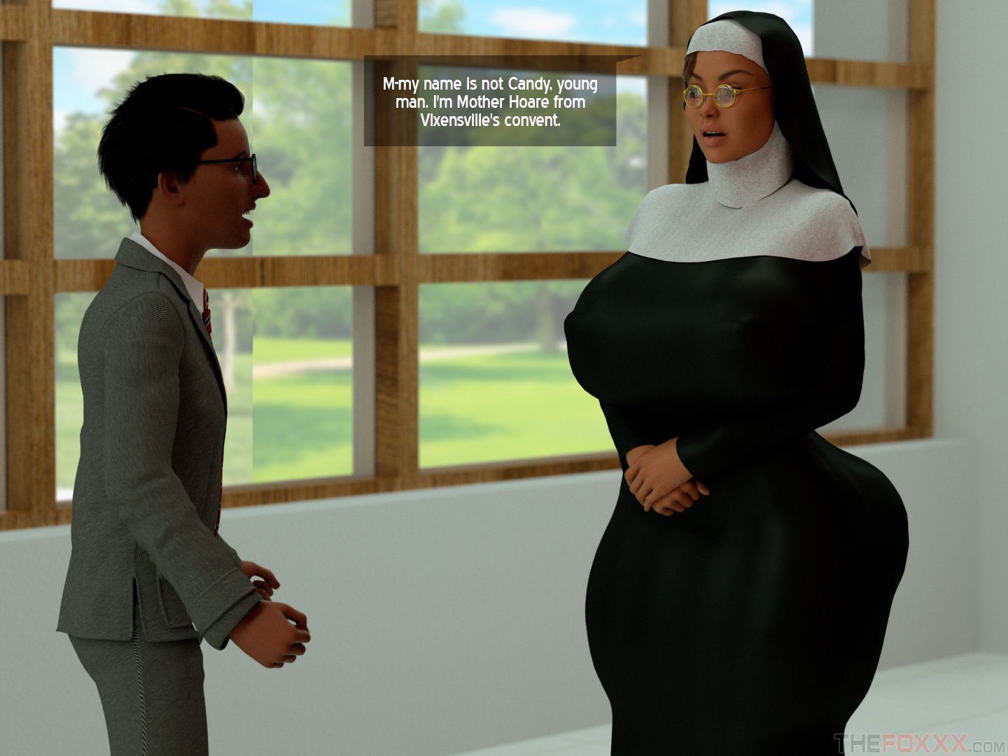 Vixensville Canon Story [The FOXXX] Episode 42 - Unexpected Meeting - [The FOXXX] – page 41
