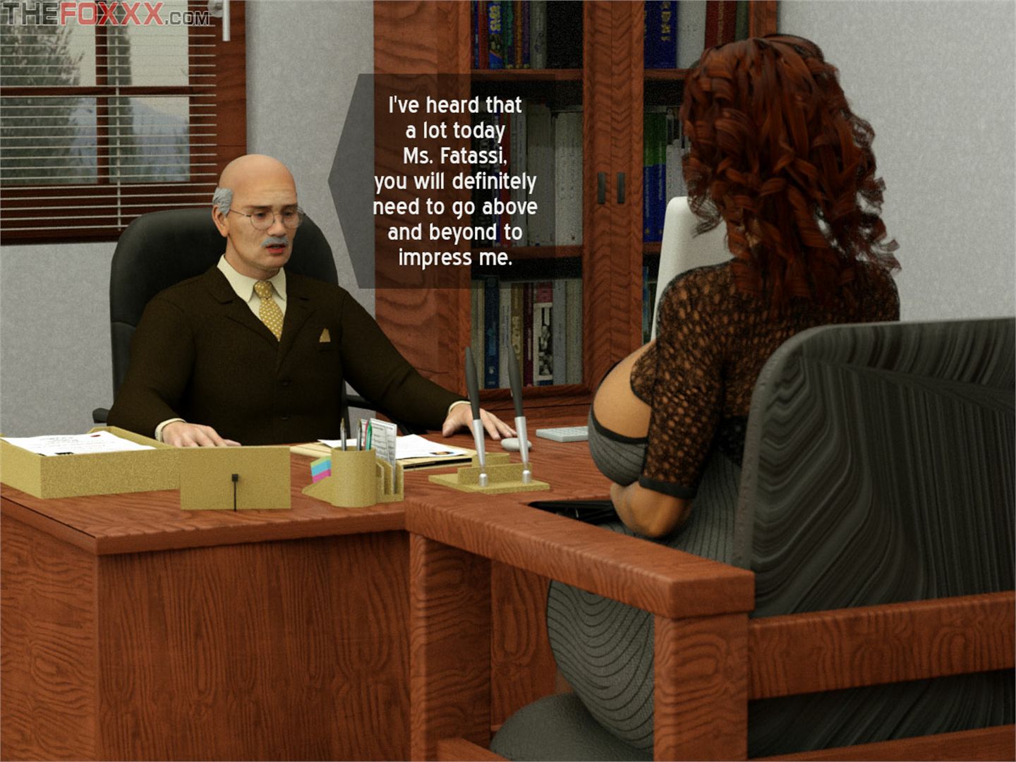 Vixensville Canon Story [The FOXXX] Episode 14 - Azalea's Job Interview - [The FOXXX] – page 7