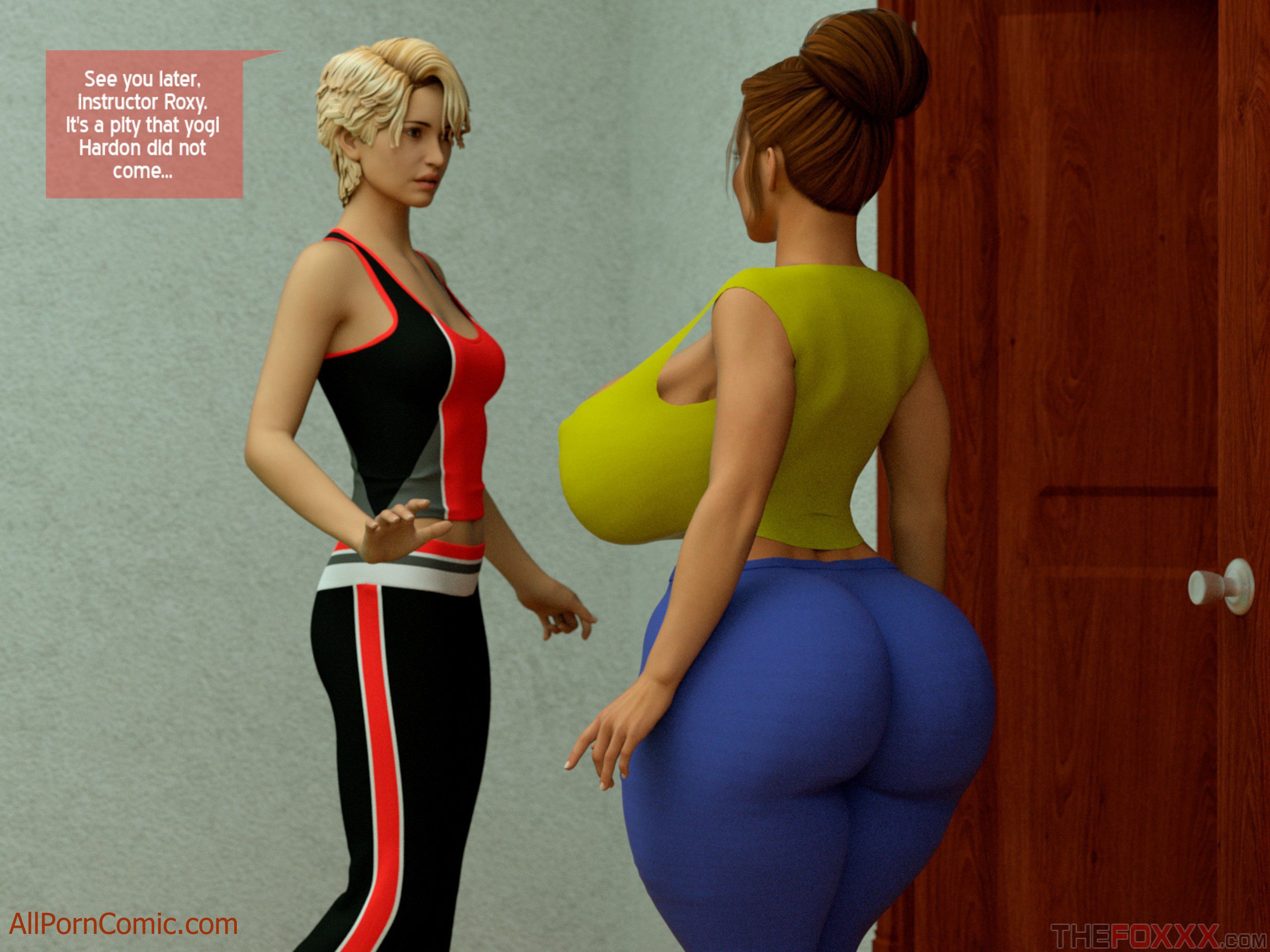 Vixensville Canon Story [The FOXXX] Episode 32 - Naked Yoga Lessons I - [The FOXXX] – page 2
