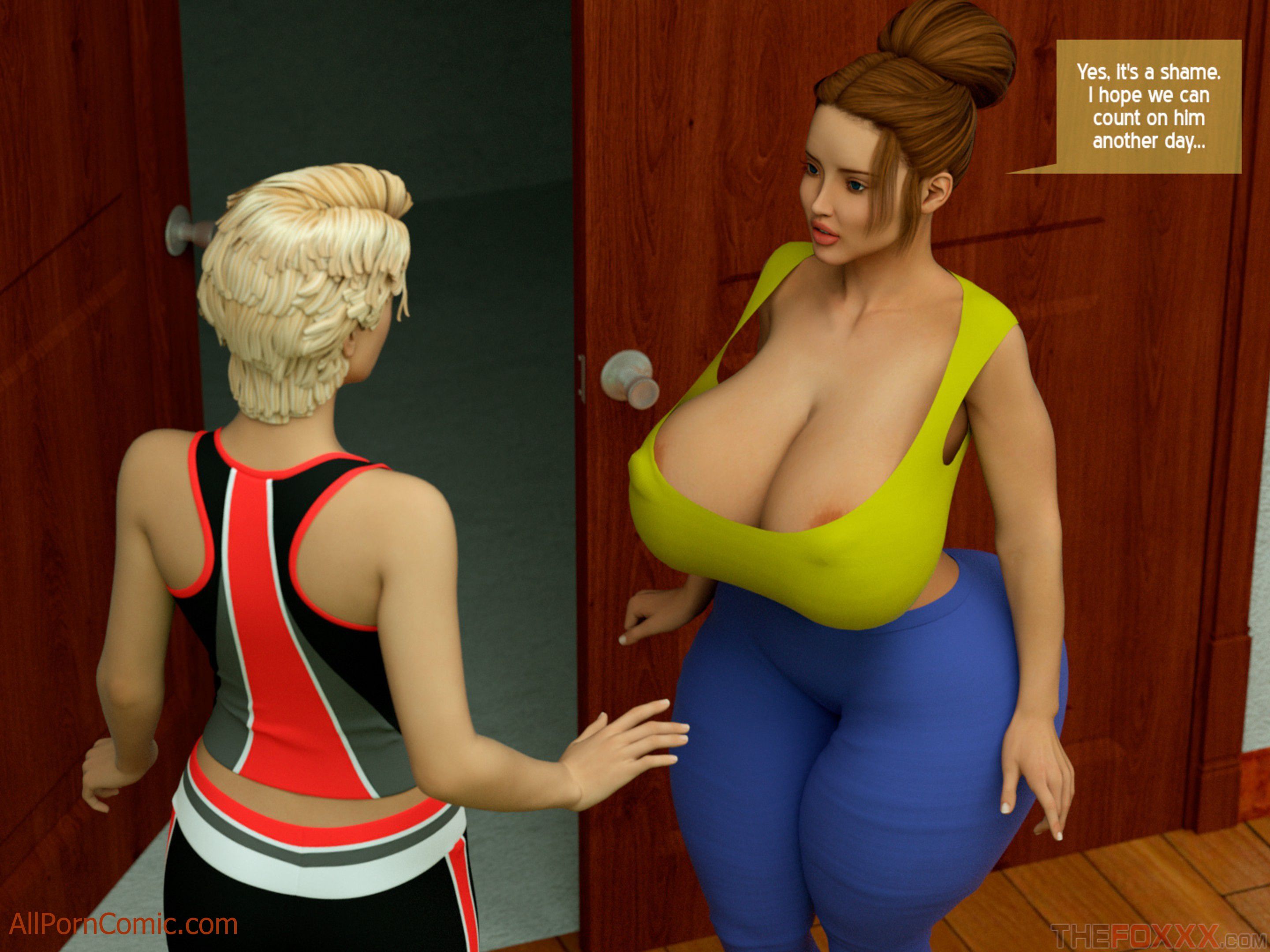 Vixensville Canon Story [The FOXXX] Episode 32 - Naked Yoga Lessons I - [The FOXXX] – page 3