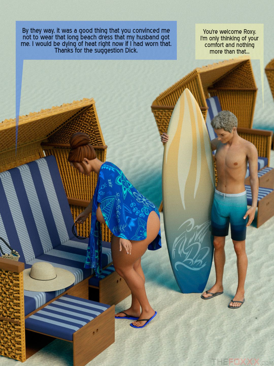 Vixensville Canon Story [The FOXXX] Episode 11 - Beach Day - [The FOXXX] – page 4