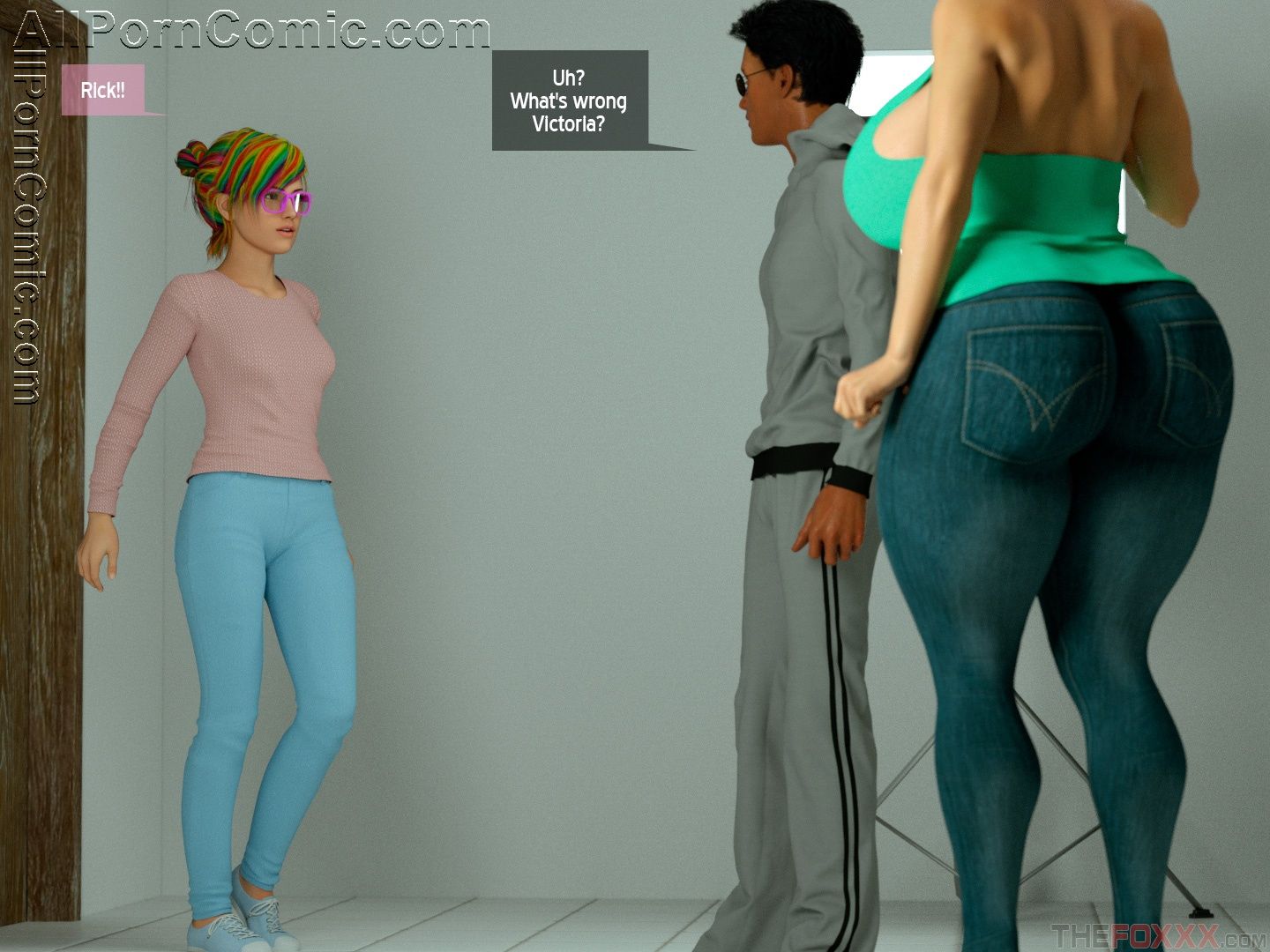 Vixensville Canon Story [The FOXXX] Episode 34 - Unexpected Job Opportunity I - [The FOXXX] – page 1