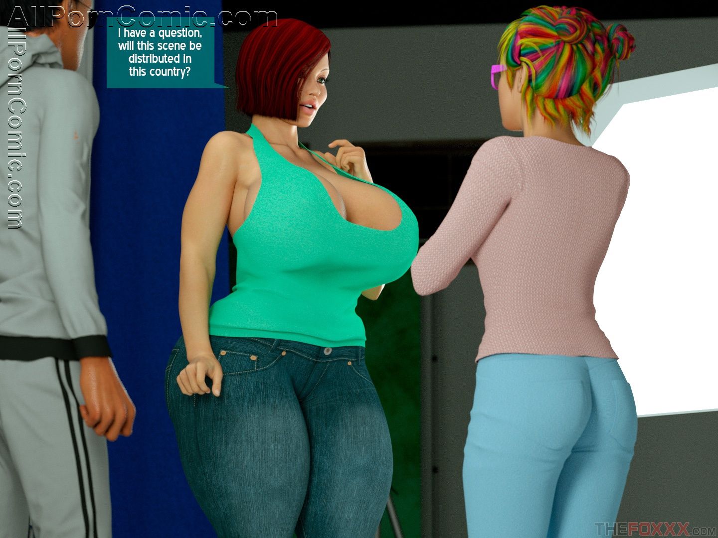 Vixensville Canon Story [The FOXXX] Episode 34 - Unexpected Job Opportunity I - [The FOXXX] – page 14