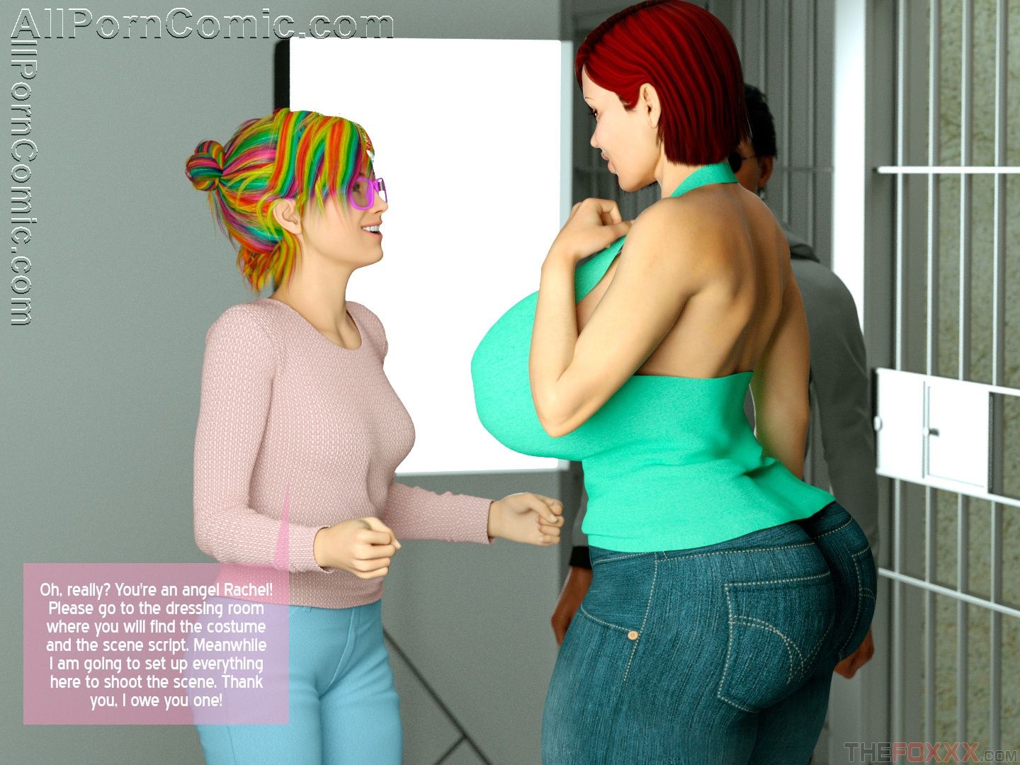 Vixensville Canon Story [The FOXXX] Episode 34 - Unexpected Job Opportunity I - [The FOXXX] – page 17