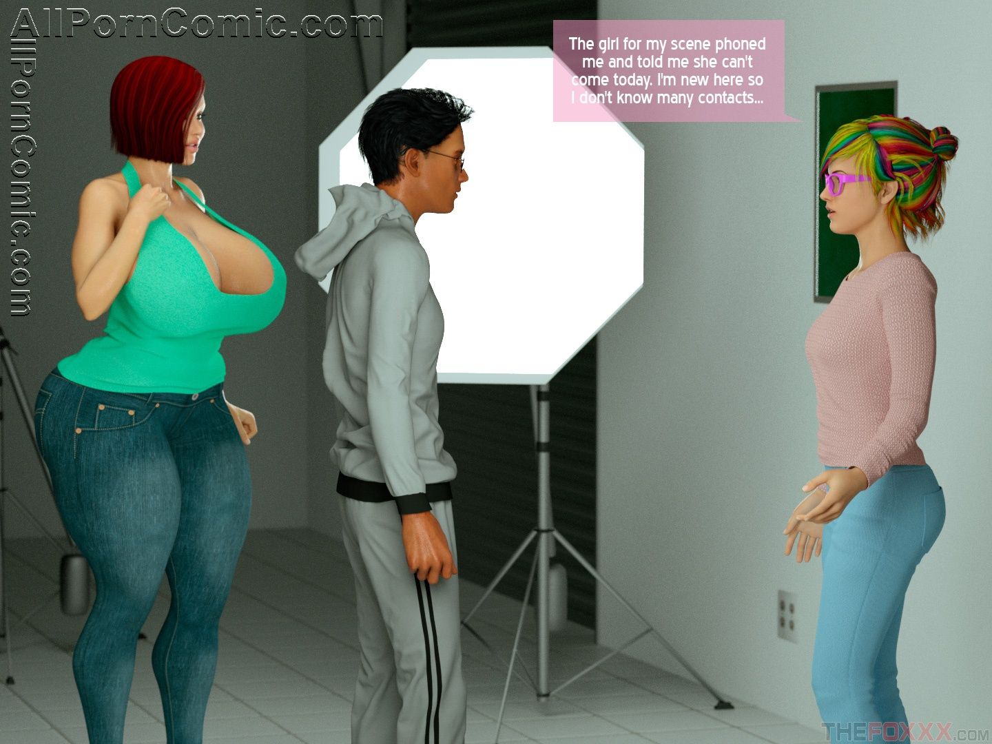 Vixensville Canon Story [The FOXXX] Episode 34 - Unexpected Job Opportunity I - [The FOXXX] – page 2