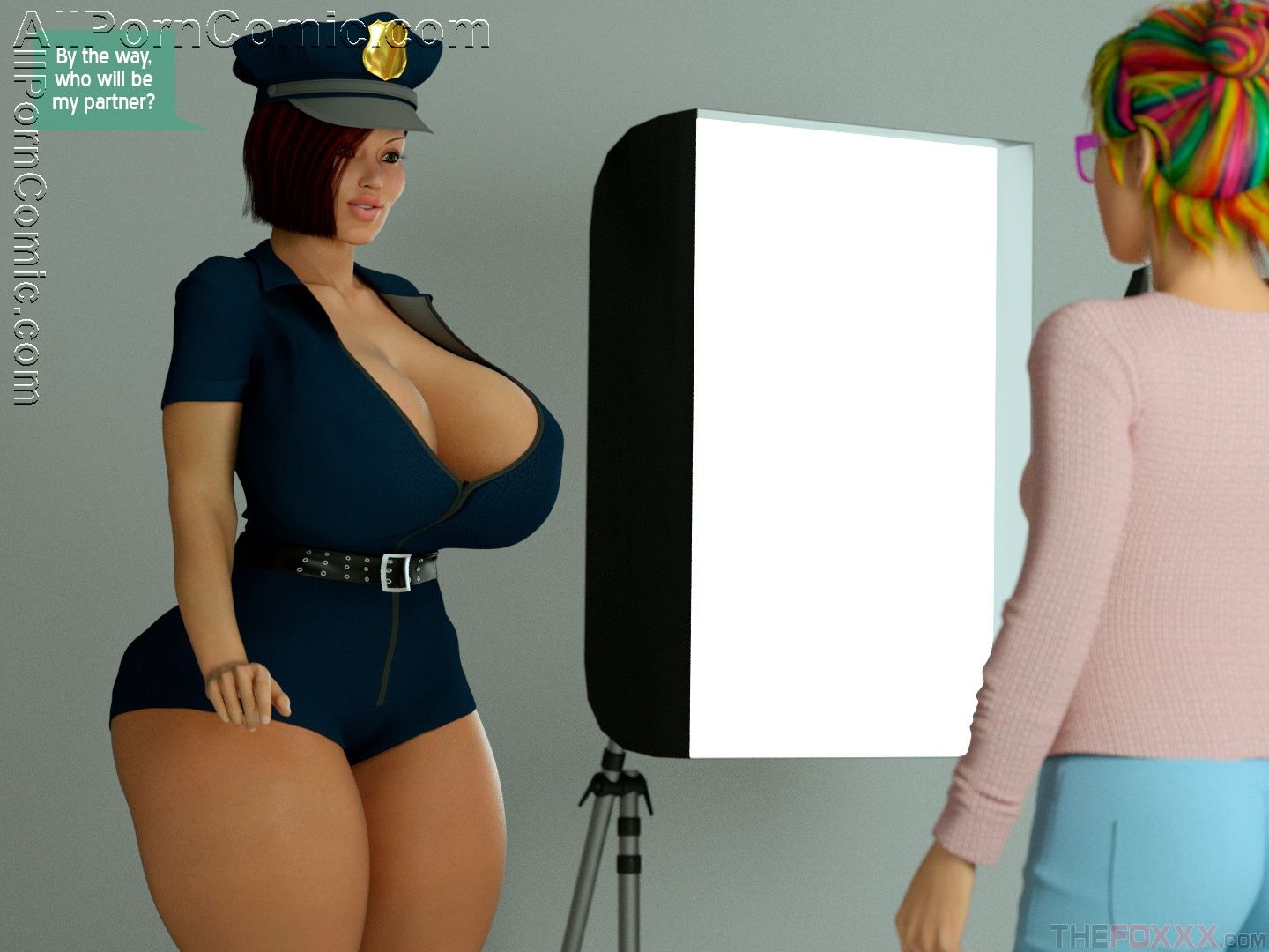 Vixensville Canon Story [The FOXXX] Episode 34 - Unexpected Job Opportunity I - [The FOXXX] – page 21