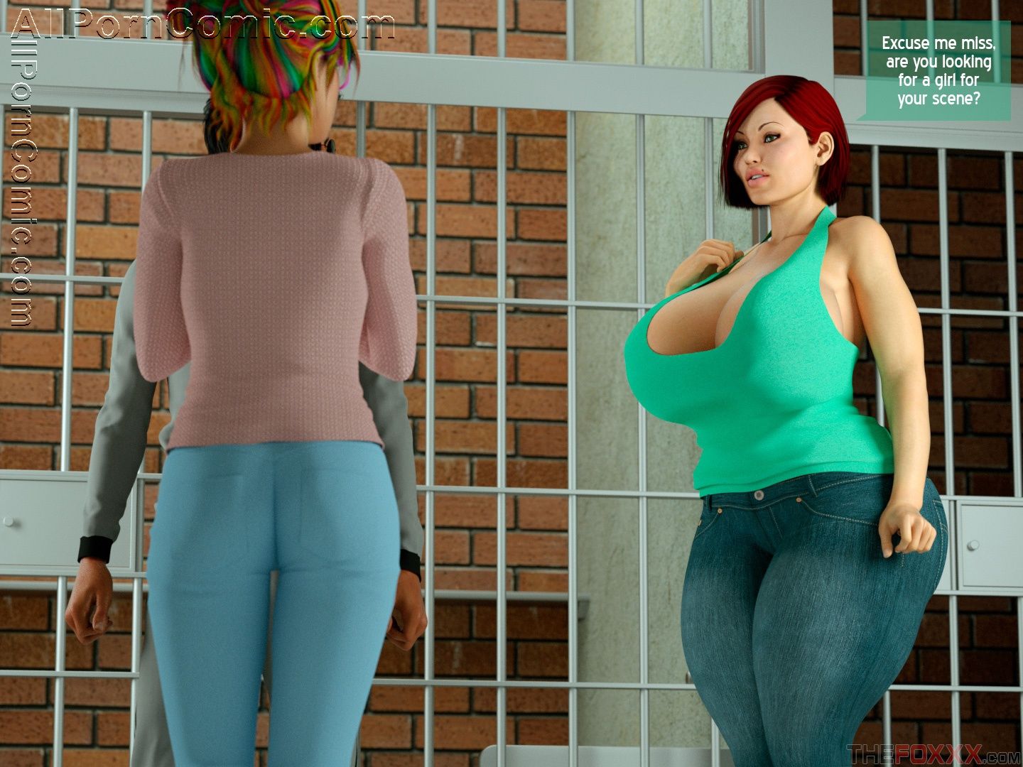 Vixensville Canon Story [The FOXXX] Episode 34 - Unexpected Job Opportunity I - [The FOXXX] – page 6
