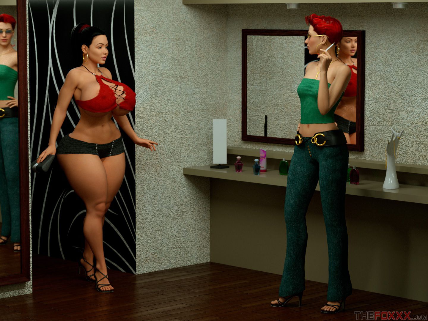 Vixensville Canon Story [The FOXXX] Episode 51 - [The FOXXX] – page 3