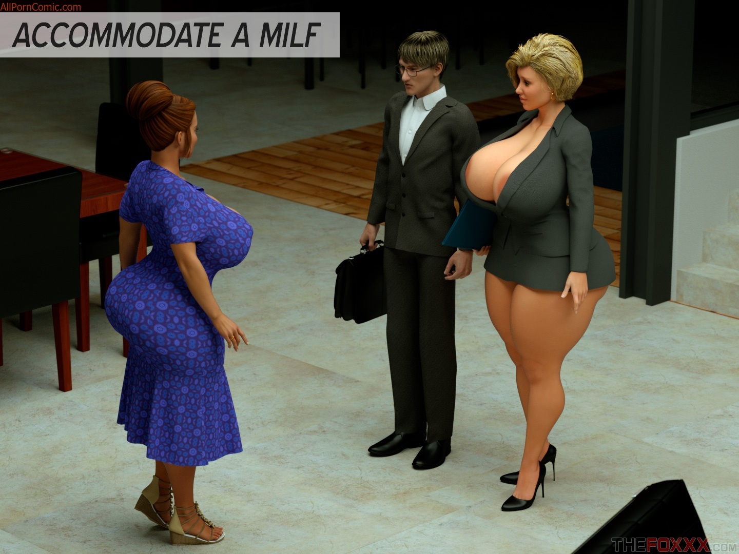 Vixensville Canon Story [The FOXXX] Episode 38 - Accommodate A MILF - [The FOXXX] – page 1