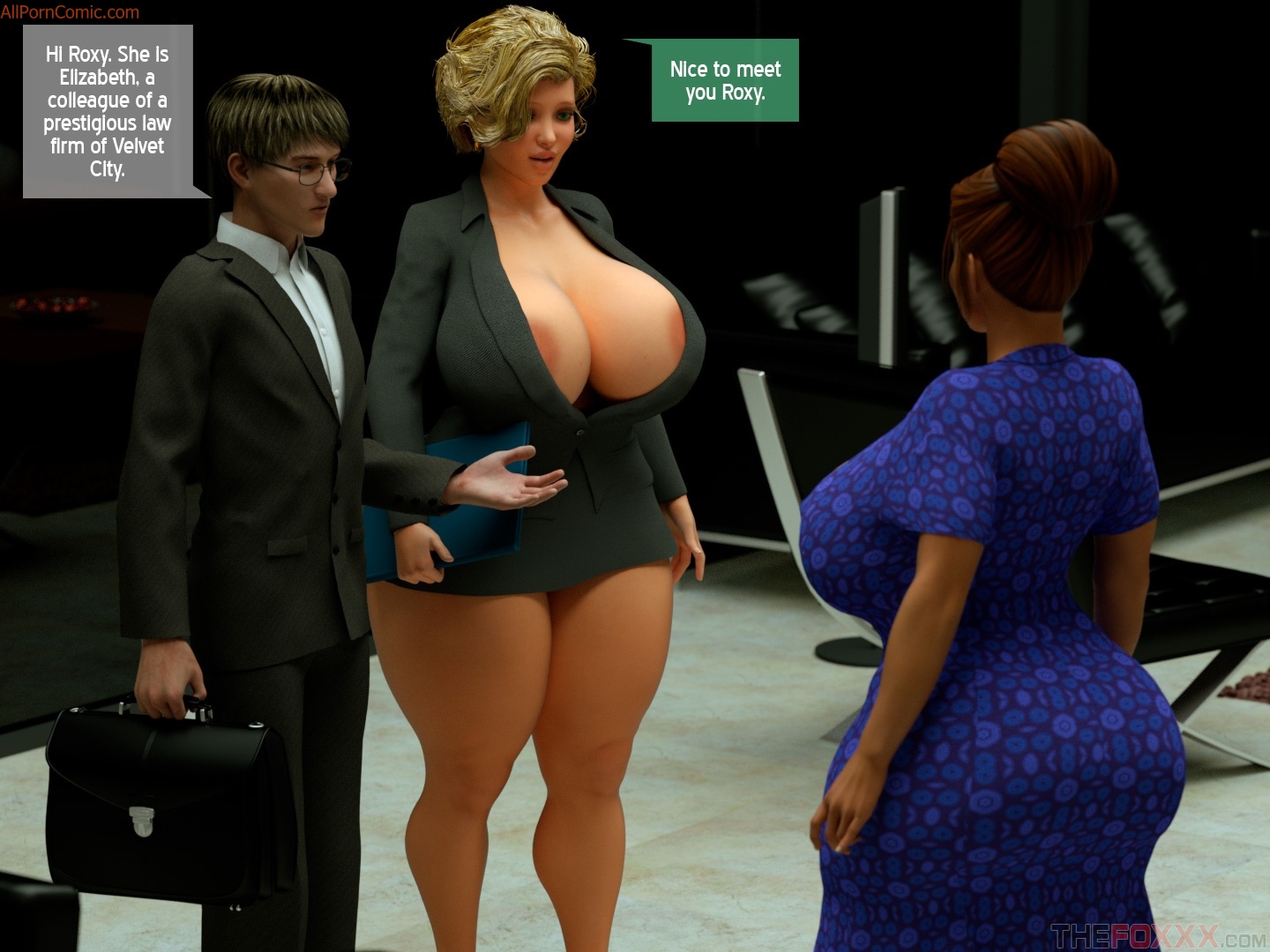 Vixensville Canon Story [The FOXXX] Episode 38 - Accommodate A MILF - [The FOXXX] – page 3