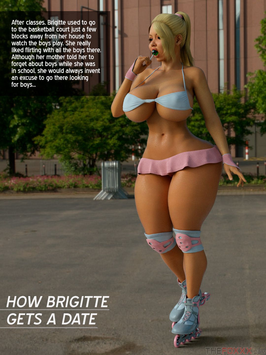 Vixensville Canon Story [The FOXXX] Episode 8 - How Brigitte Gets A Date - [The FOXXX] – page 1