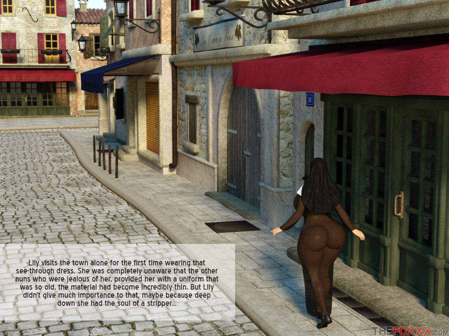 Vixensville Canon Story [The FOXXX] Episode 9 - Lily's First Day As A Nun - [The FOXXX] – page 4