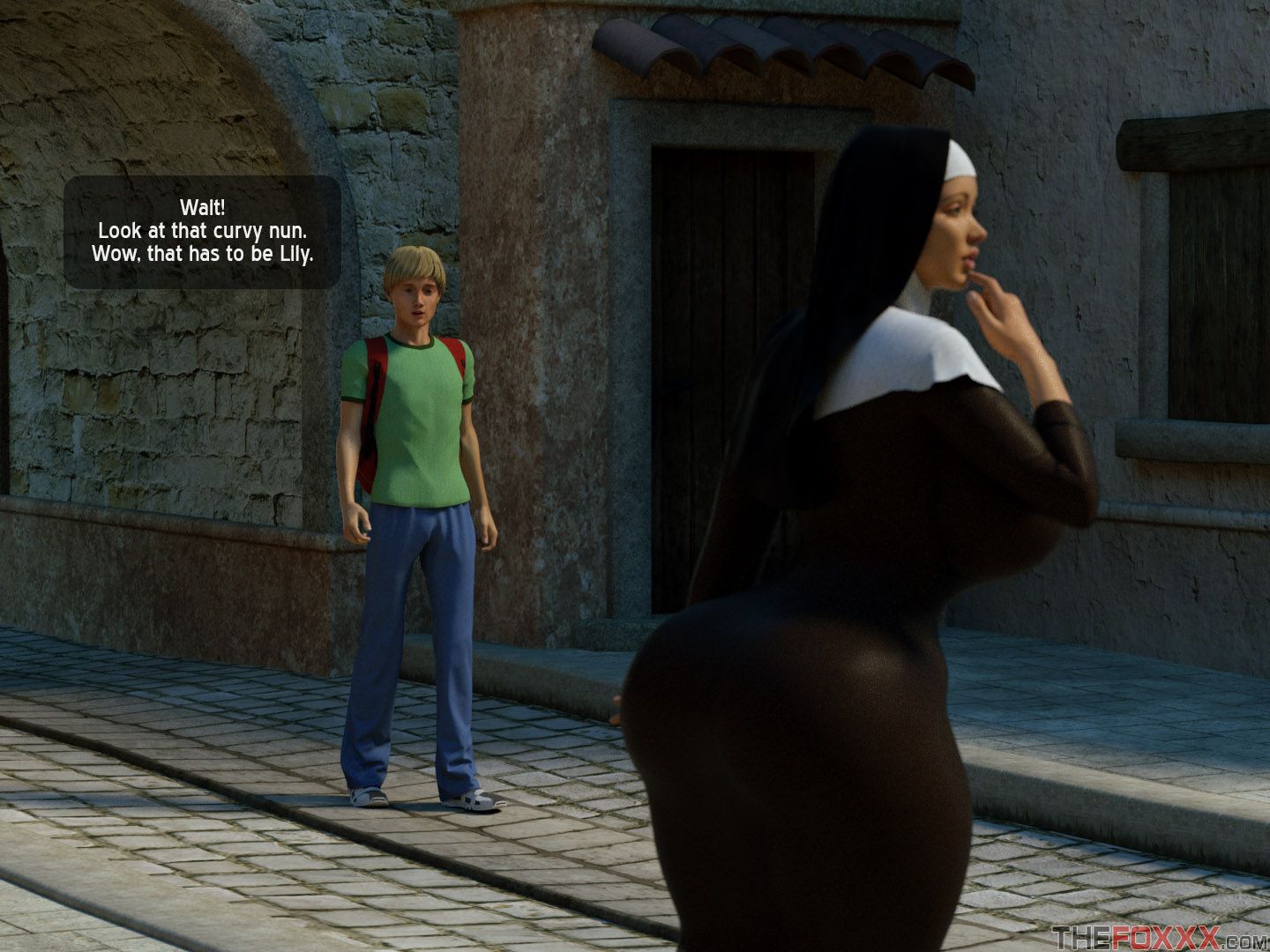 Vixensville Canon Story [The FOXXX] Episode 9 - Lily's First Day As A Nun - [The FOXXX] – page 8
