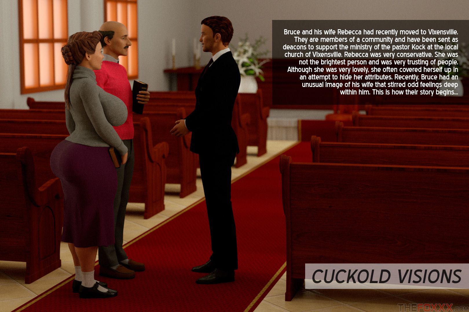 Vixensville Canon Story [The FOXXX] Episode 24 - Cuckold Visions - [The FOXXX] – page 1