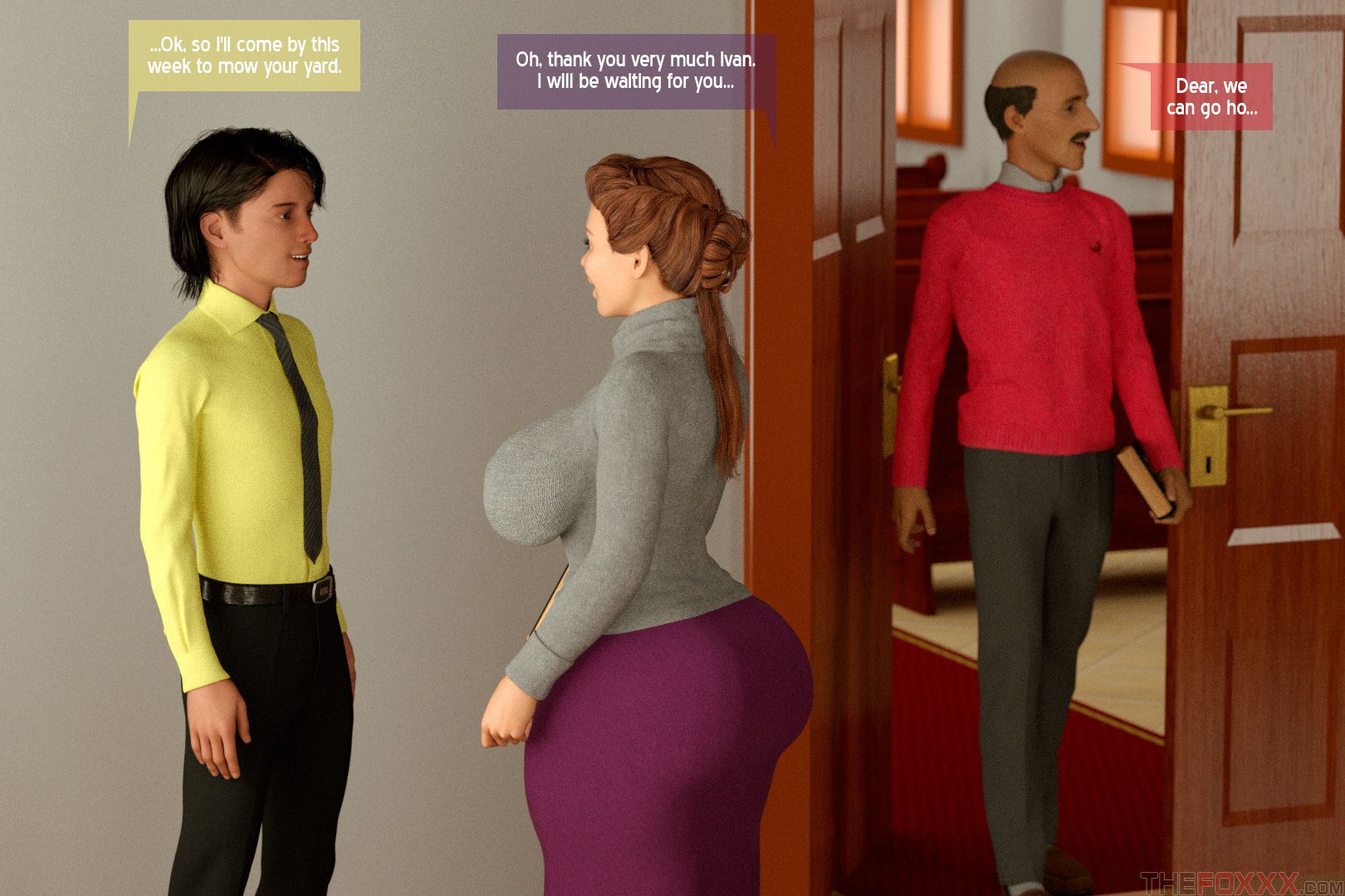 Vixensville Canon Story [The FOXXX] Episode 24 - Cuckold Visions - [The FOXXX] – page 46