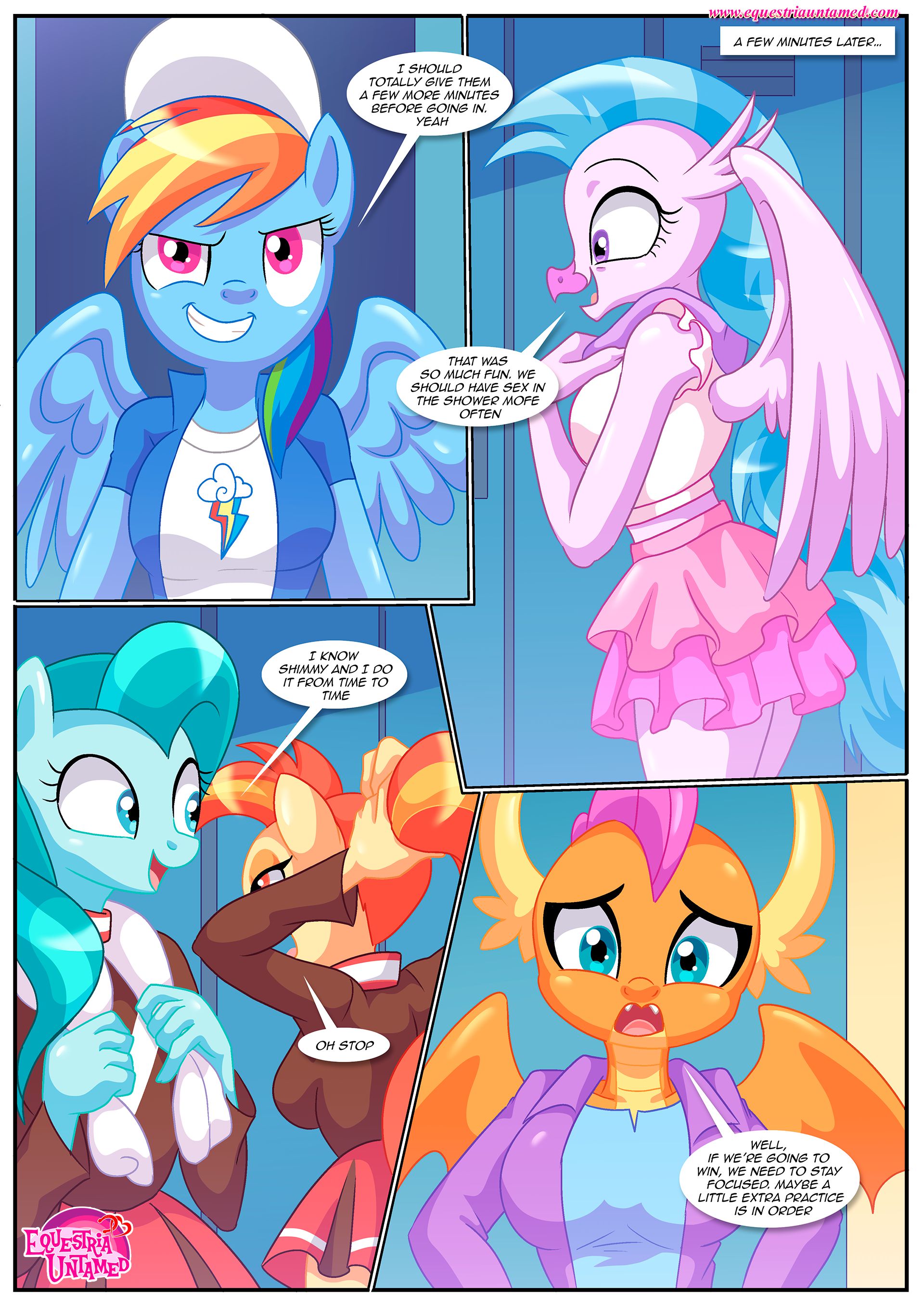 Extra Cheer Practice (My Little Pony: Friendship Magic) [Palcomix] 1 . Extra Cheer Practice - Chapter 1 (My Little Pony: Friendship Magic) [Palcomix] – page 16