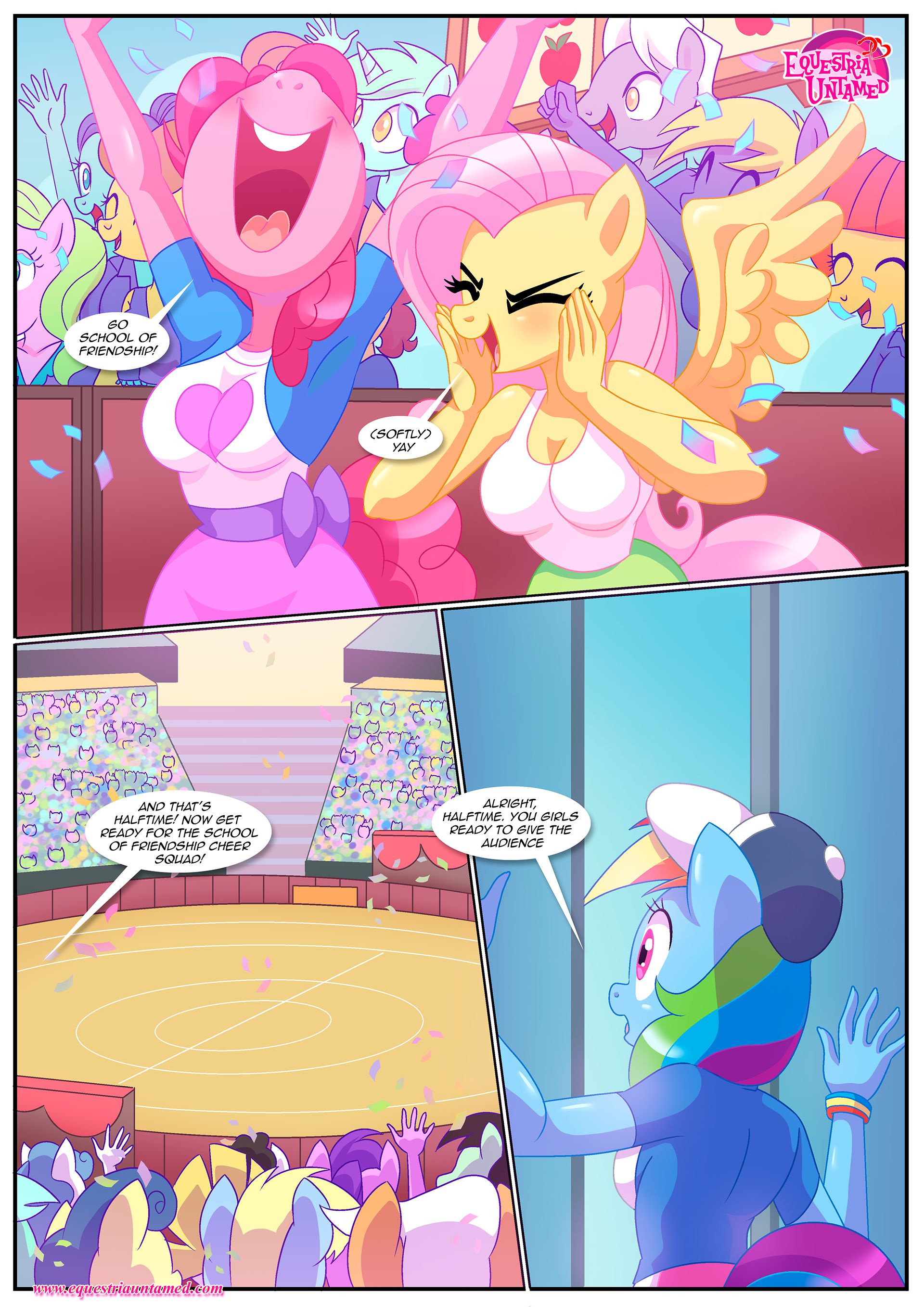 Extra Cheer Practice (My Little Pony: Friendship Magic) [Palcomix] 1 . Extra Cheer Practice - Chapter 1 (My Little Pony: Friendship Magic) [Palcomix] – page 2