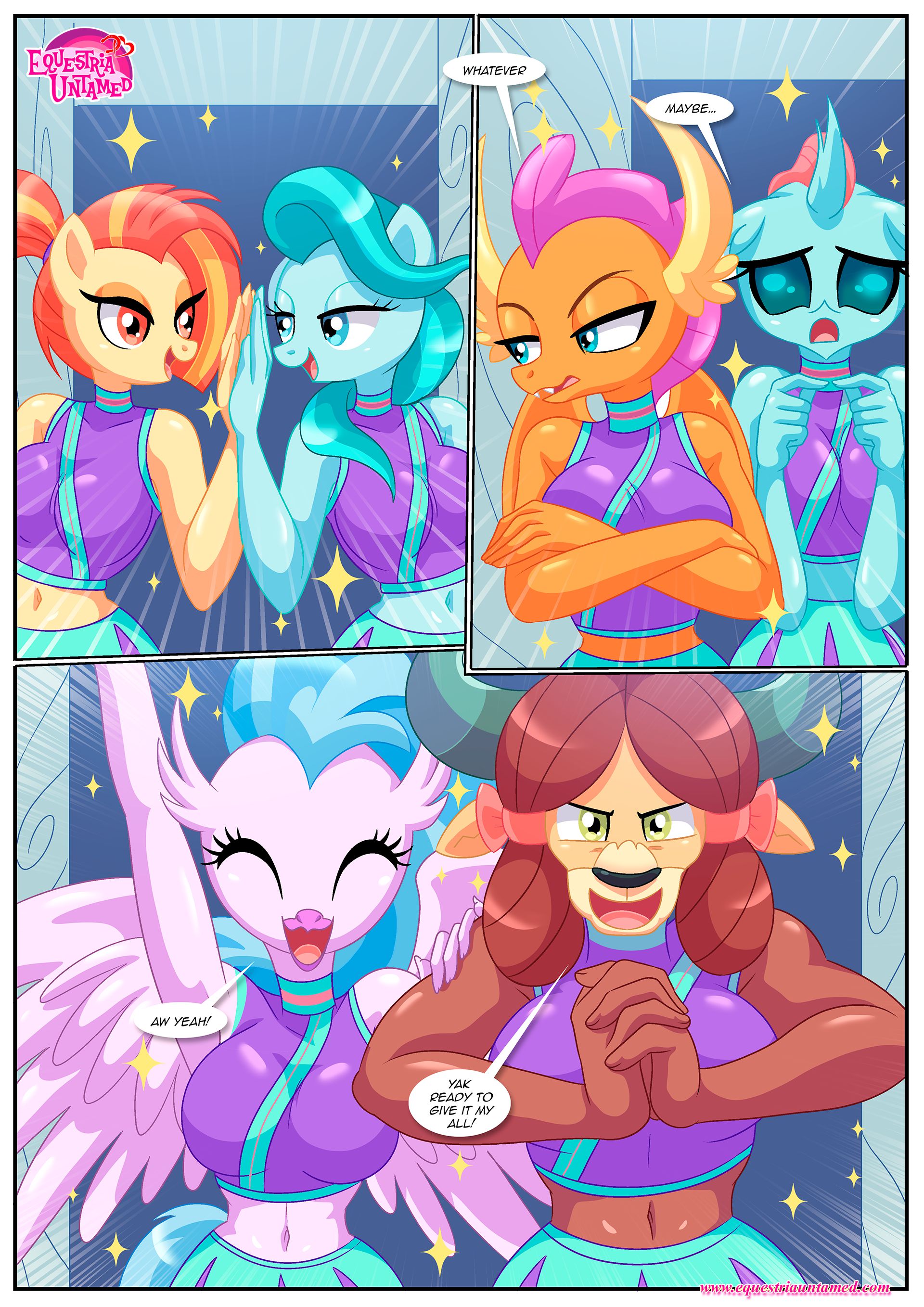 Extra Cheer Practice (My Little Pony: Friendship Magic) [Palcomix] 1 . Extra Cheer Practice - Chapter 1 (My Little Pony: Friendship Magic) [Palcomix] – page 3