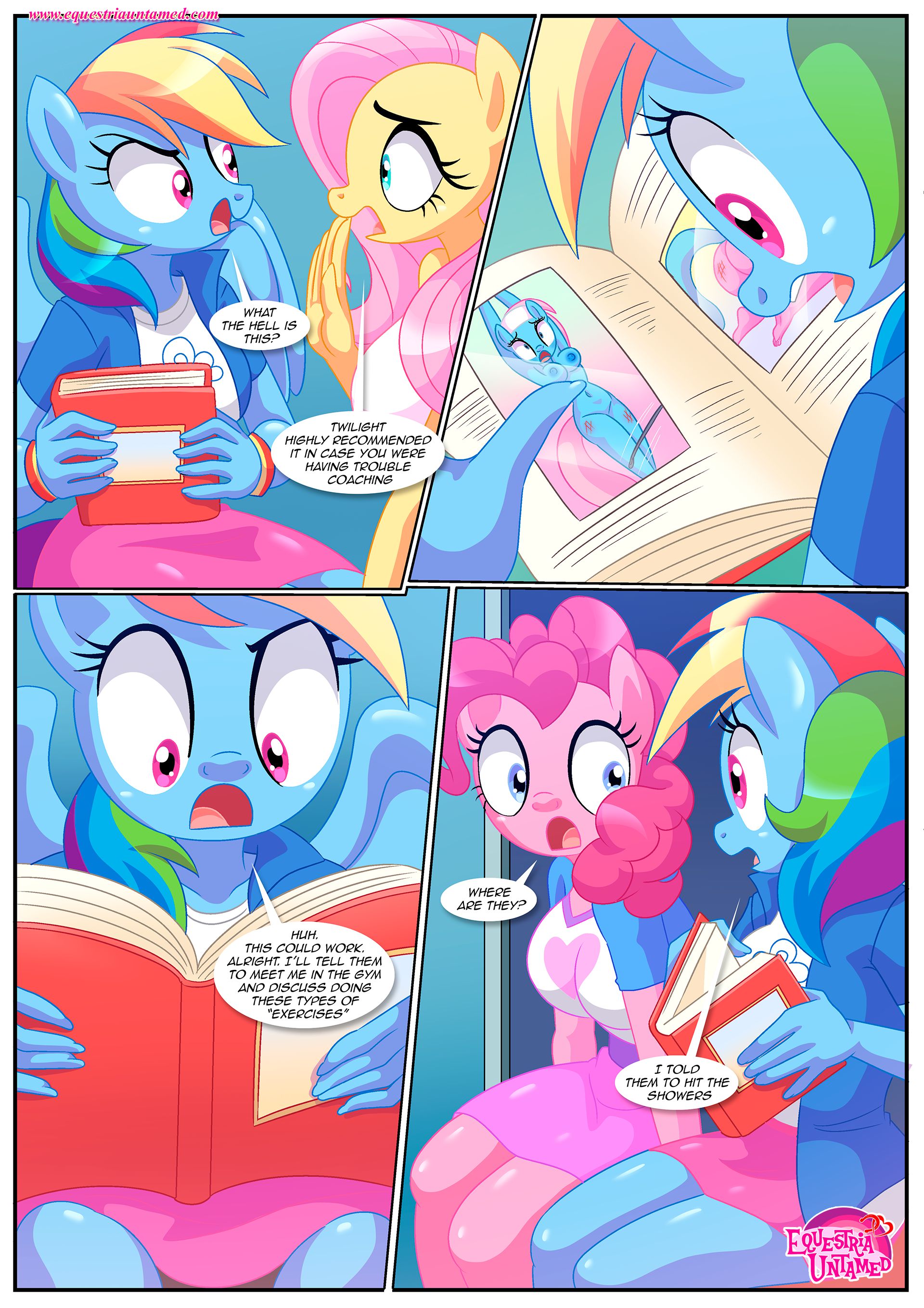 Extra Cheer Practice (My Little Pony: Friendship Magic) [Palcomix] 1 . Extra Cheer Practice - Chapter 1 (My Little Pony: Friendship Magic) [Palcomix] – page 6